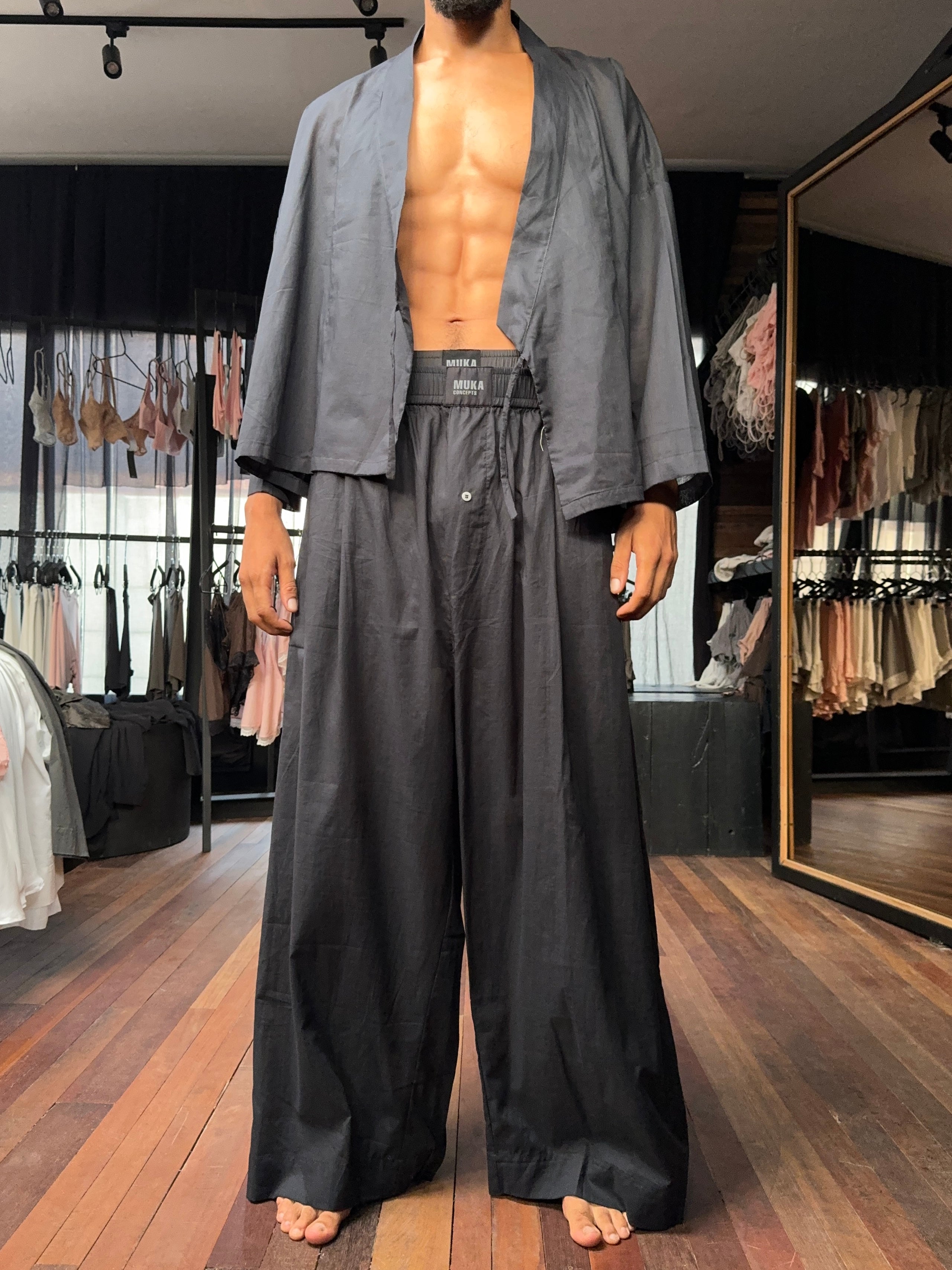 Muka Pants Japanese Cotton Men