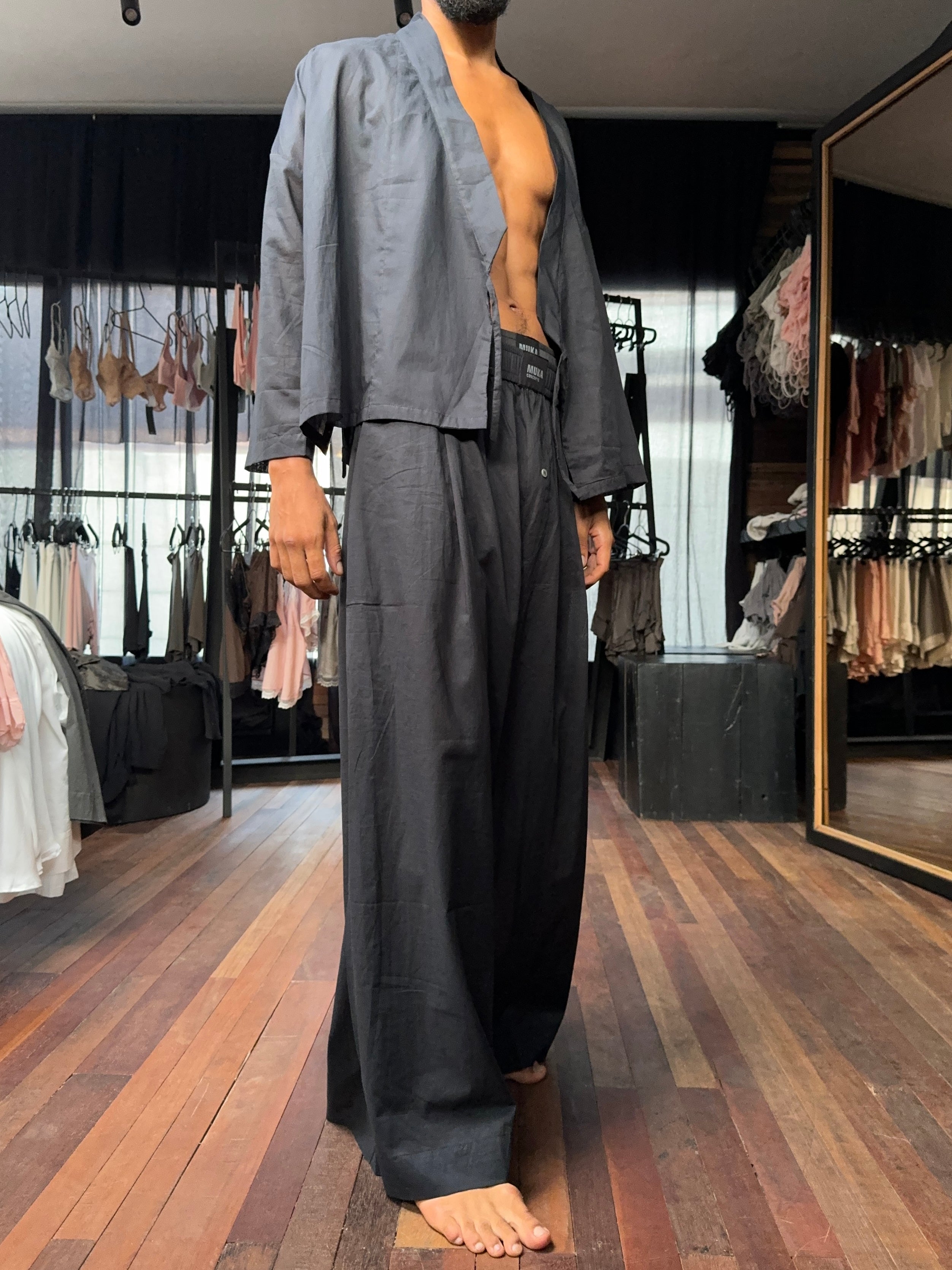 Muka Pants Japanese Cotton Men