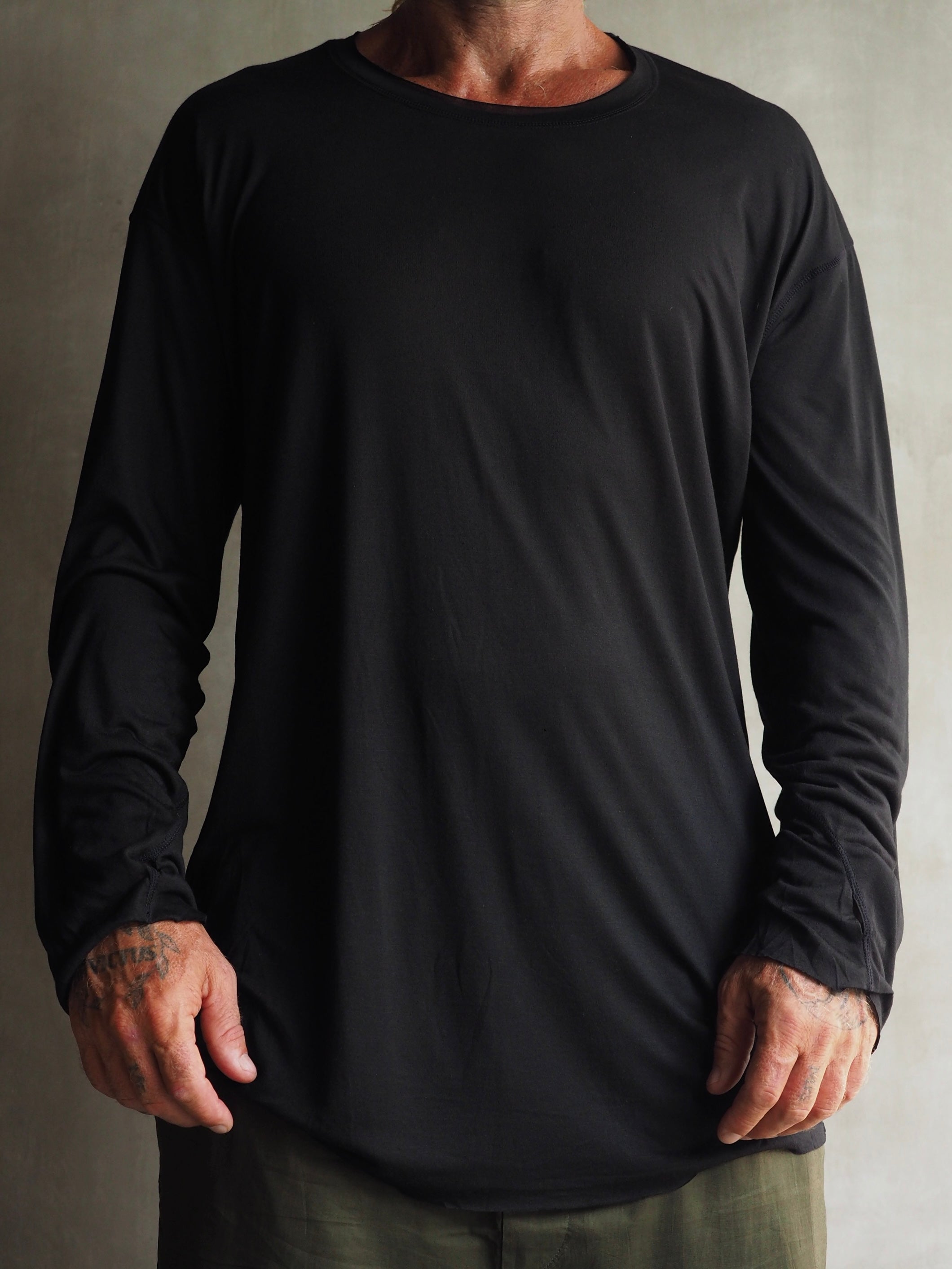 Muka T-Shirt Classic Modal Long Sleeve Men