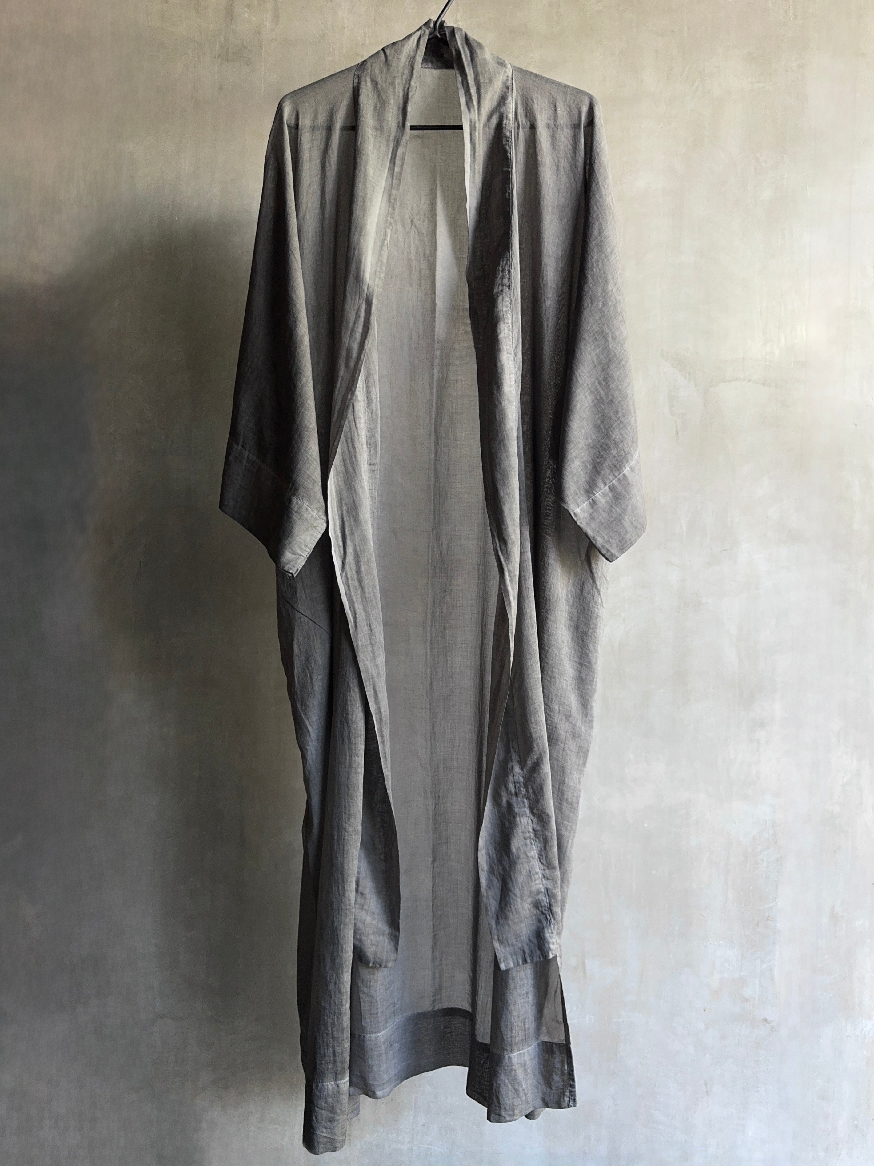 Muka Kimono Silk Cotton Long