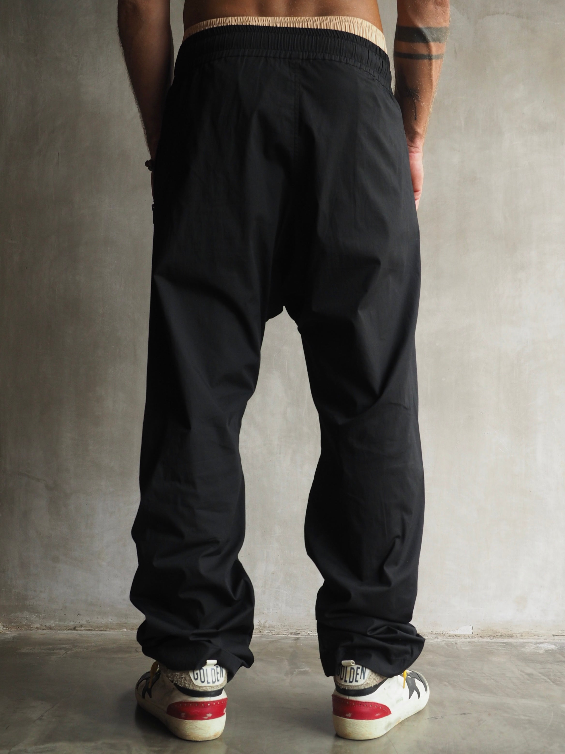 Muka Pants Zipper Cotton Men