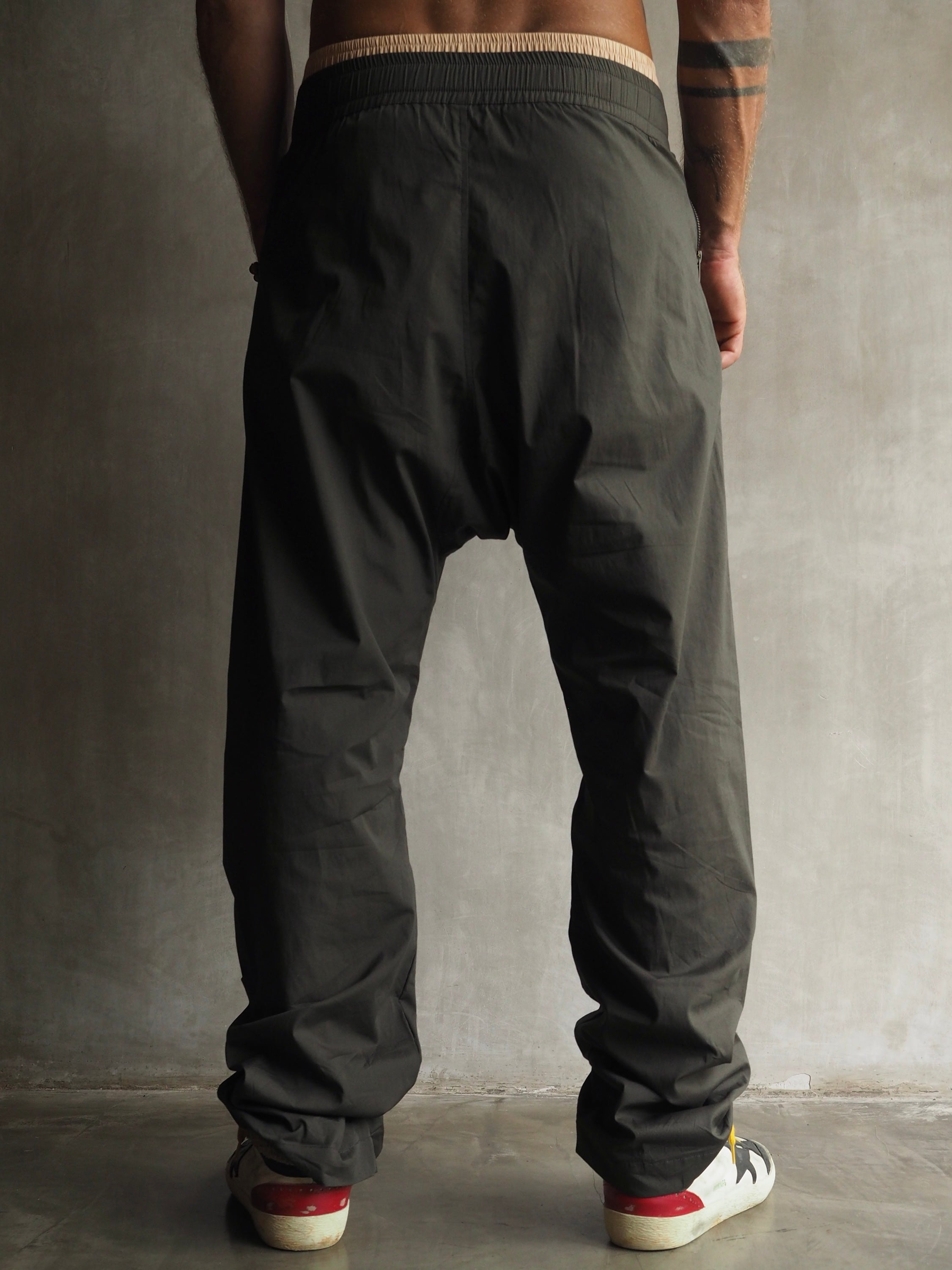 Muka Pants Zipper Cotton Men