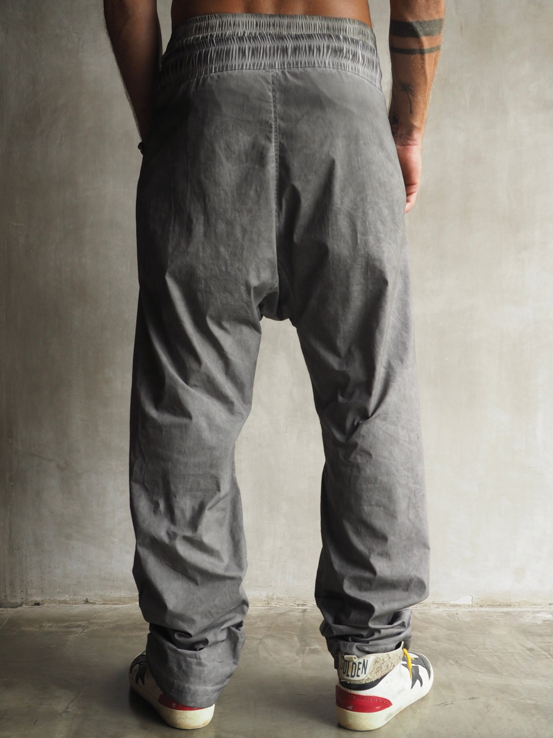 Muka Pants Zipper Cotton Men