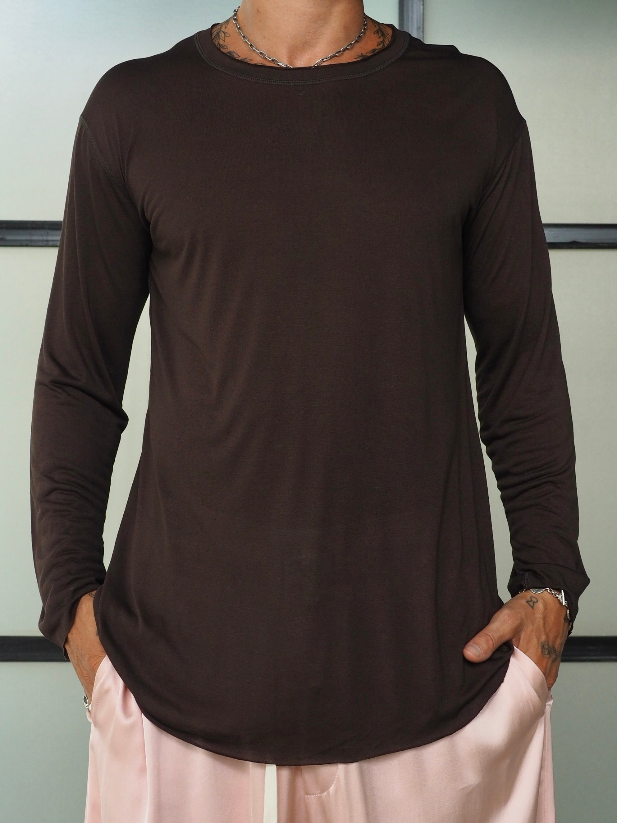 Muka T-Shirt Classic Modal Long Sleeve Men