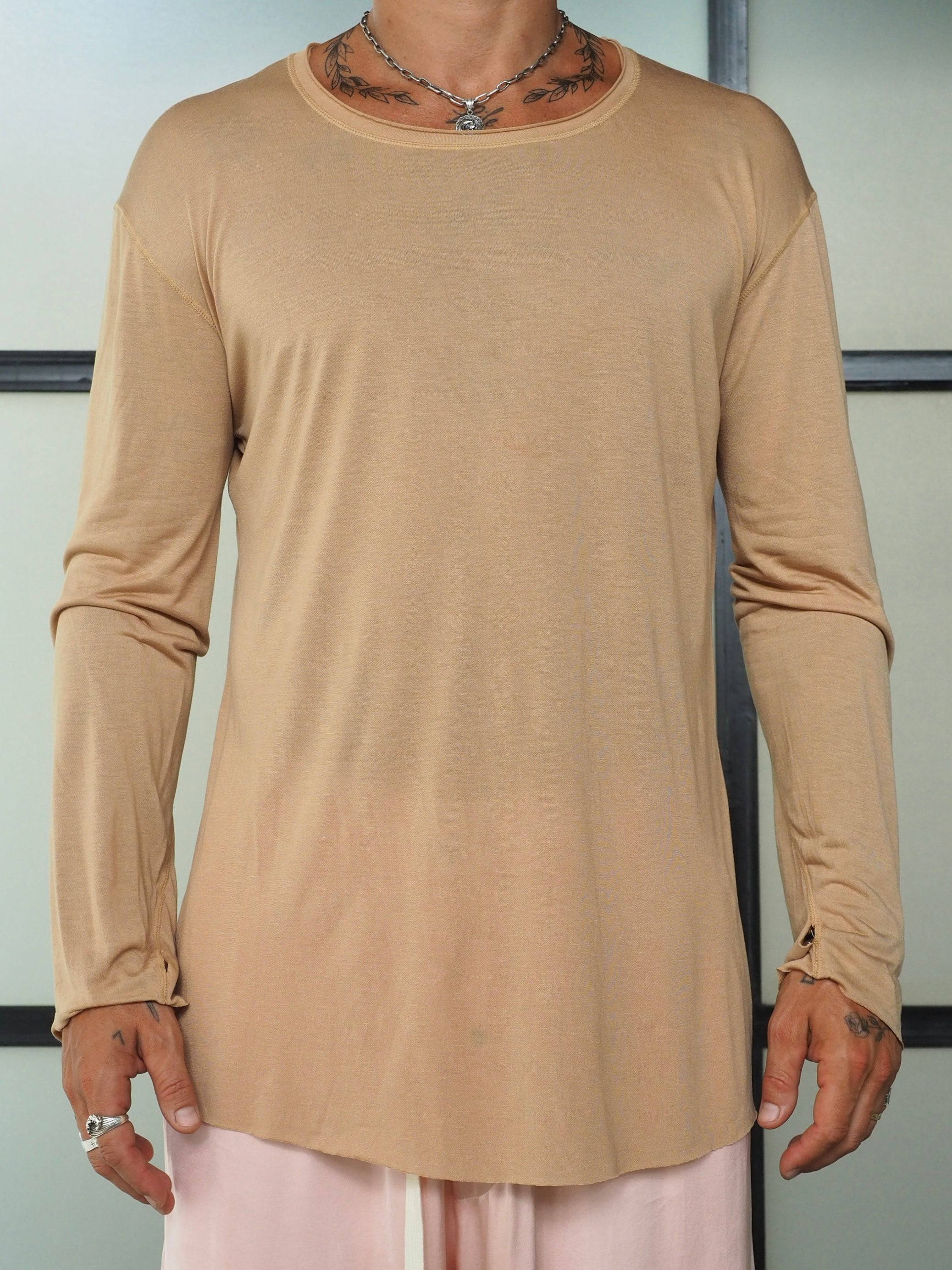 Muka T-Shirt Classic Modal Long Sleeve Men