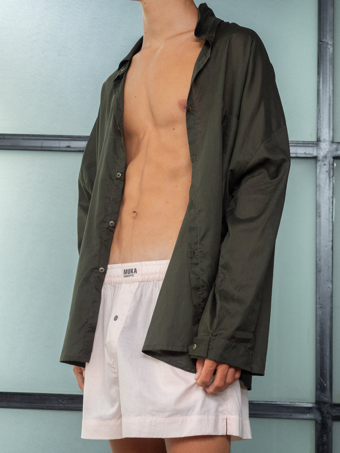 Muka Shirt Cotton One Size Men