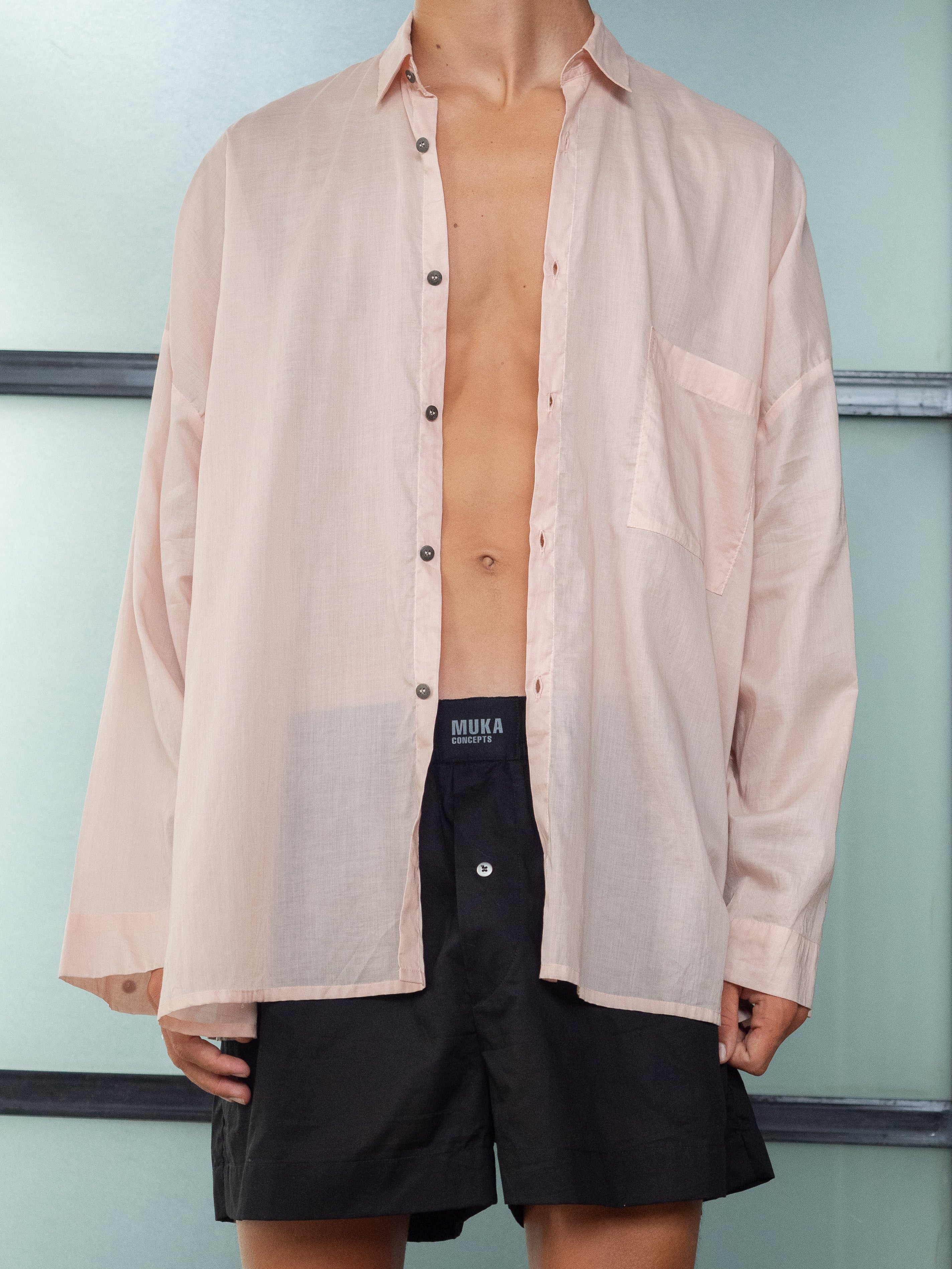 Muka Shirt Cotton One Size Men