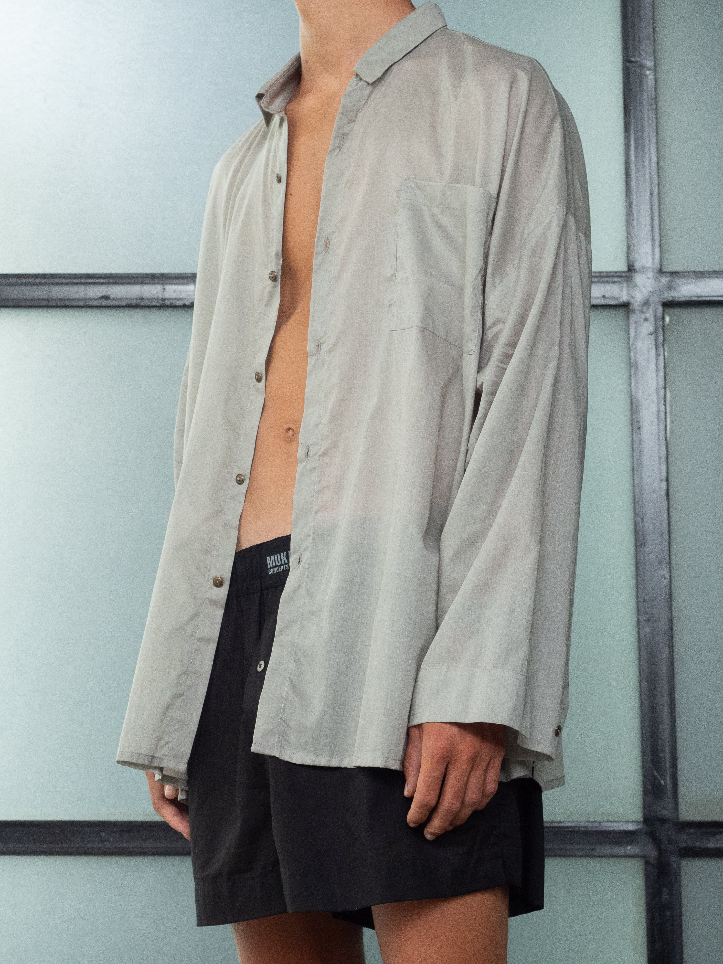 Muka Shirt Cotton One Size Men