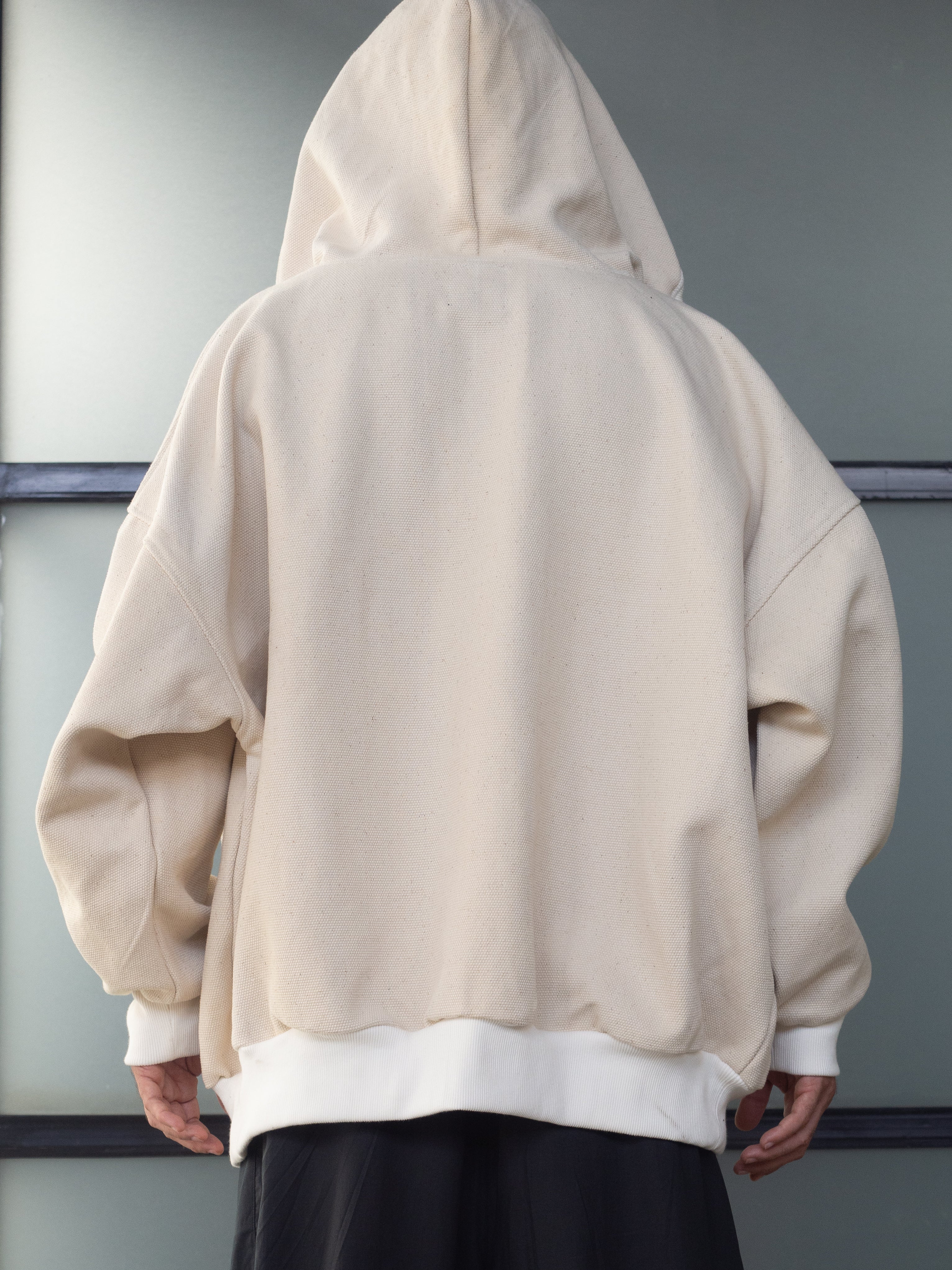 Muka Hoodie with Zipper Men