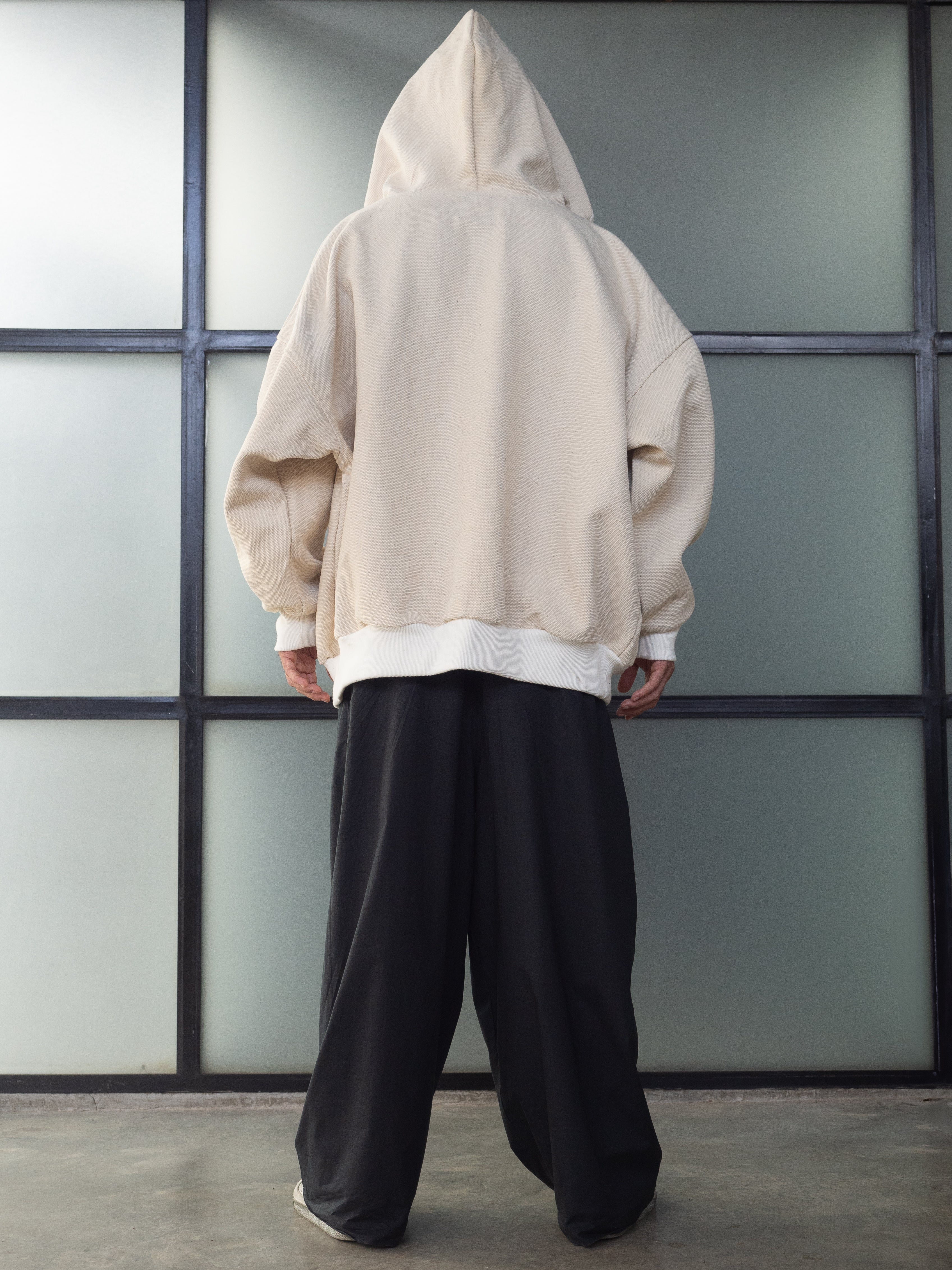 Muka Hoodie with Zipper Men