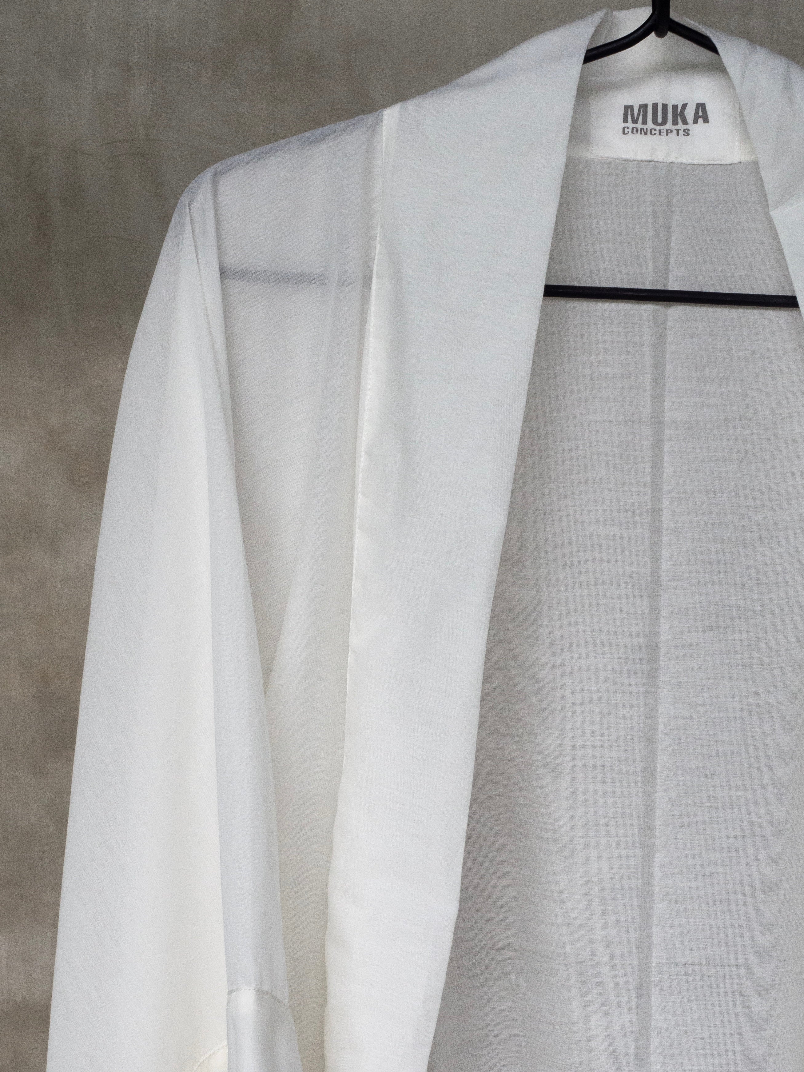 Muka Kimono Silk Cotton Long