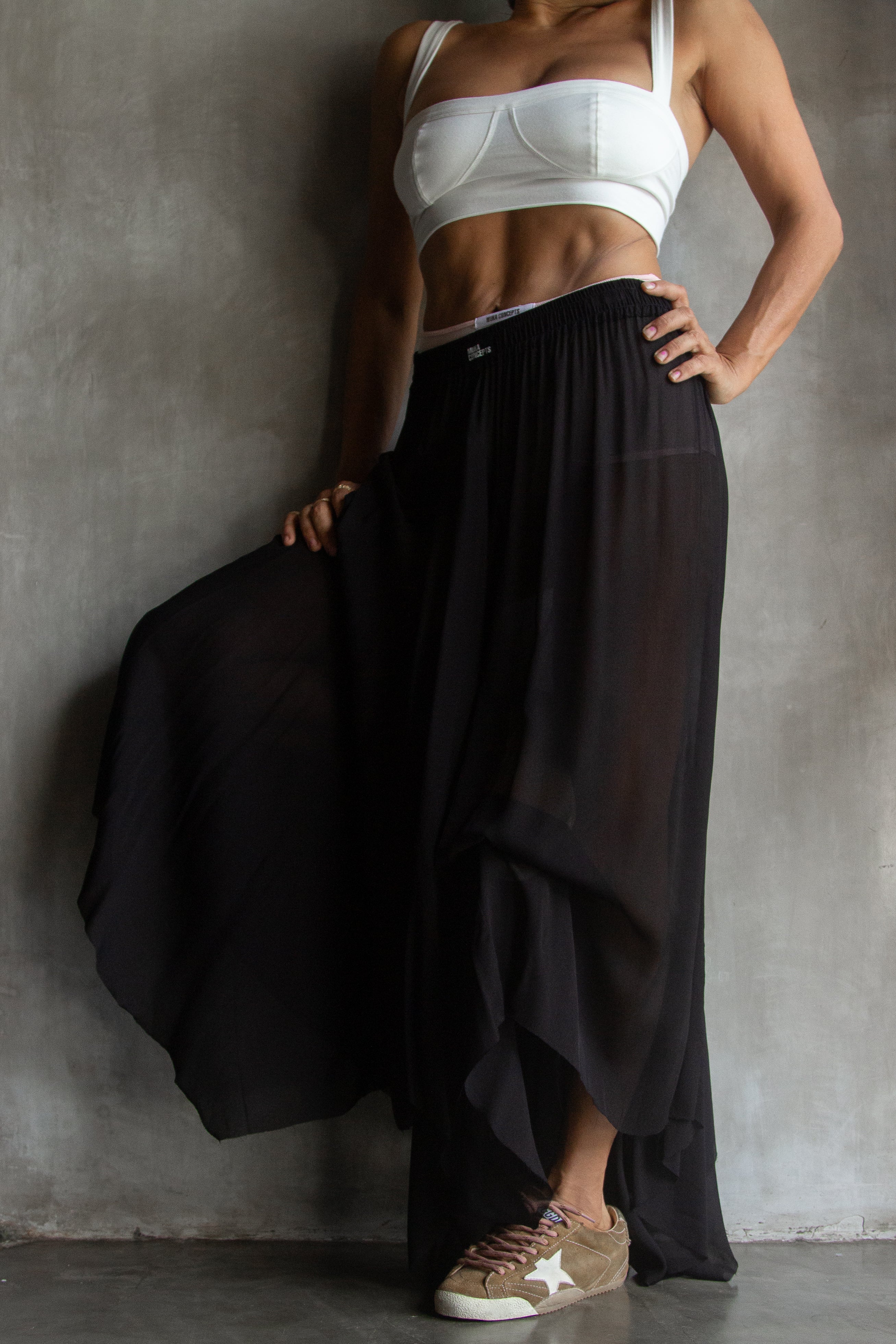 Muka Skirt Gipsy Crepe