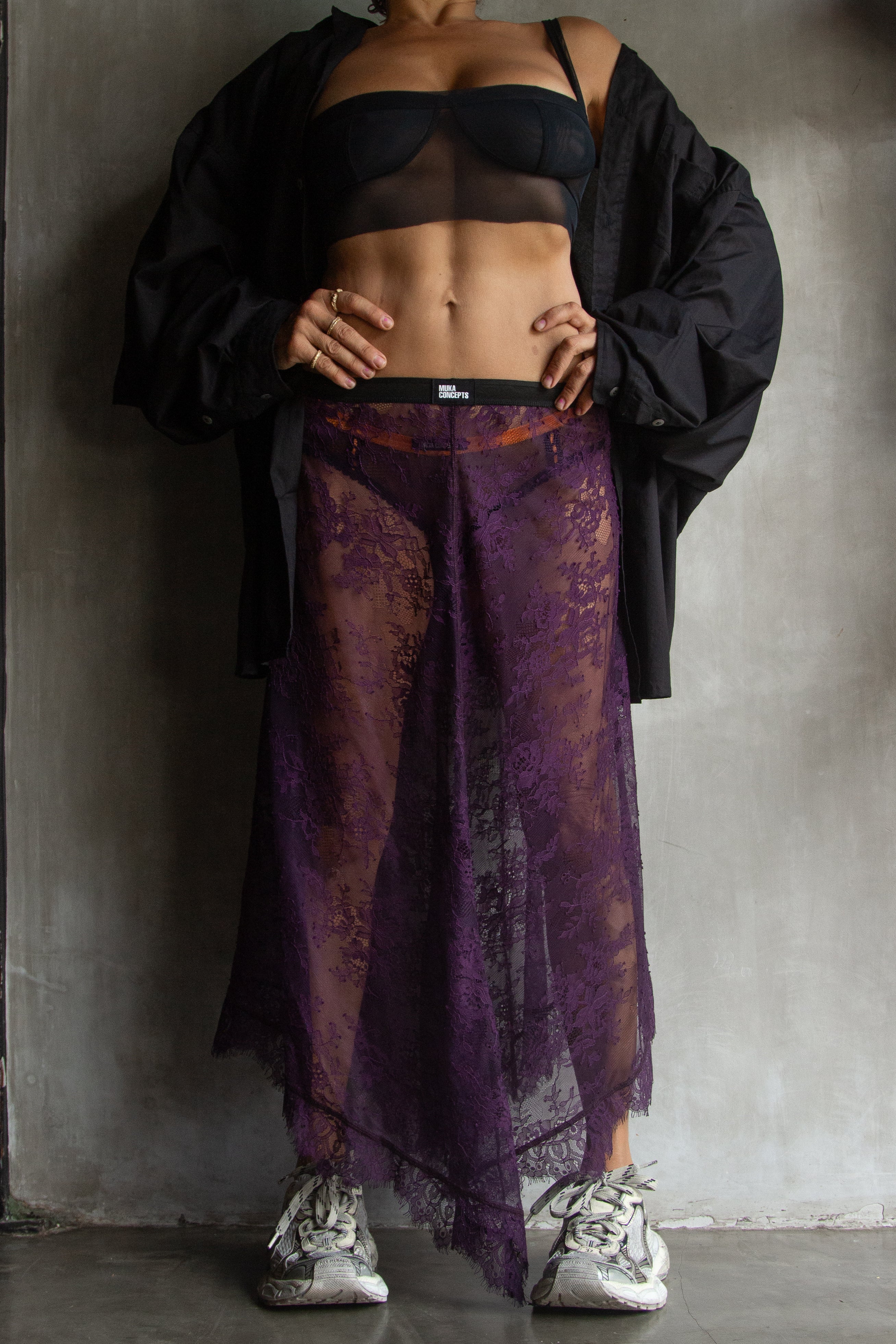 Muka Skirt Roc Brocade