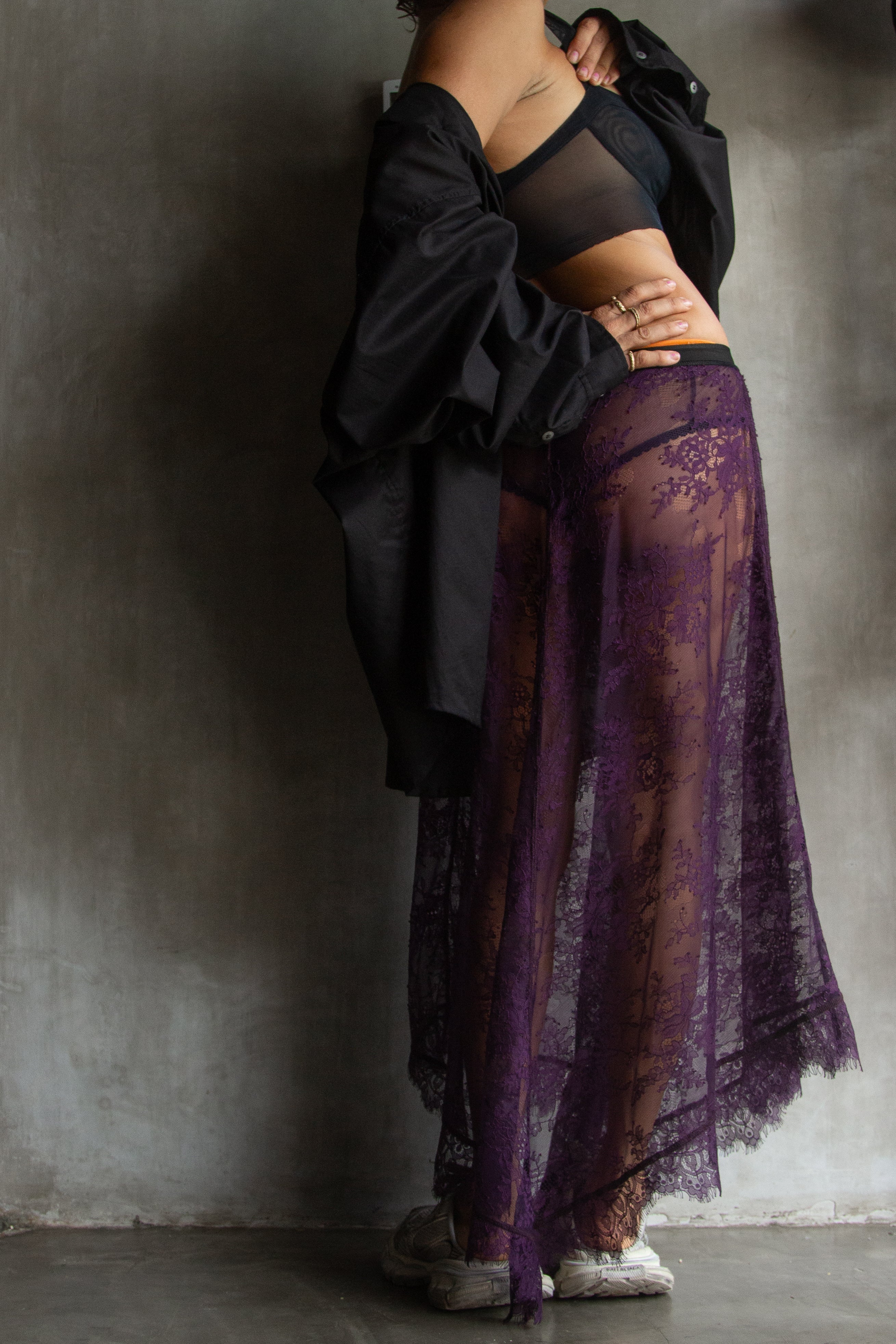 Muka Skirt Roc Brocade