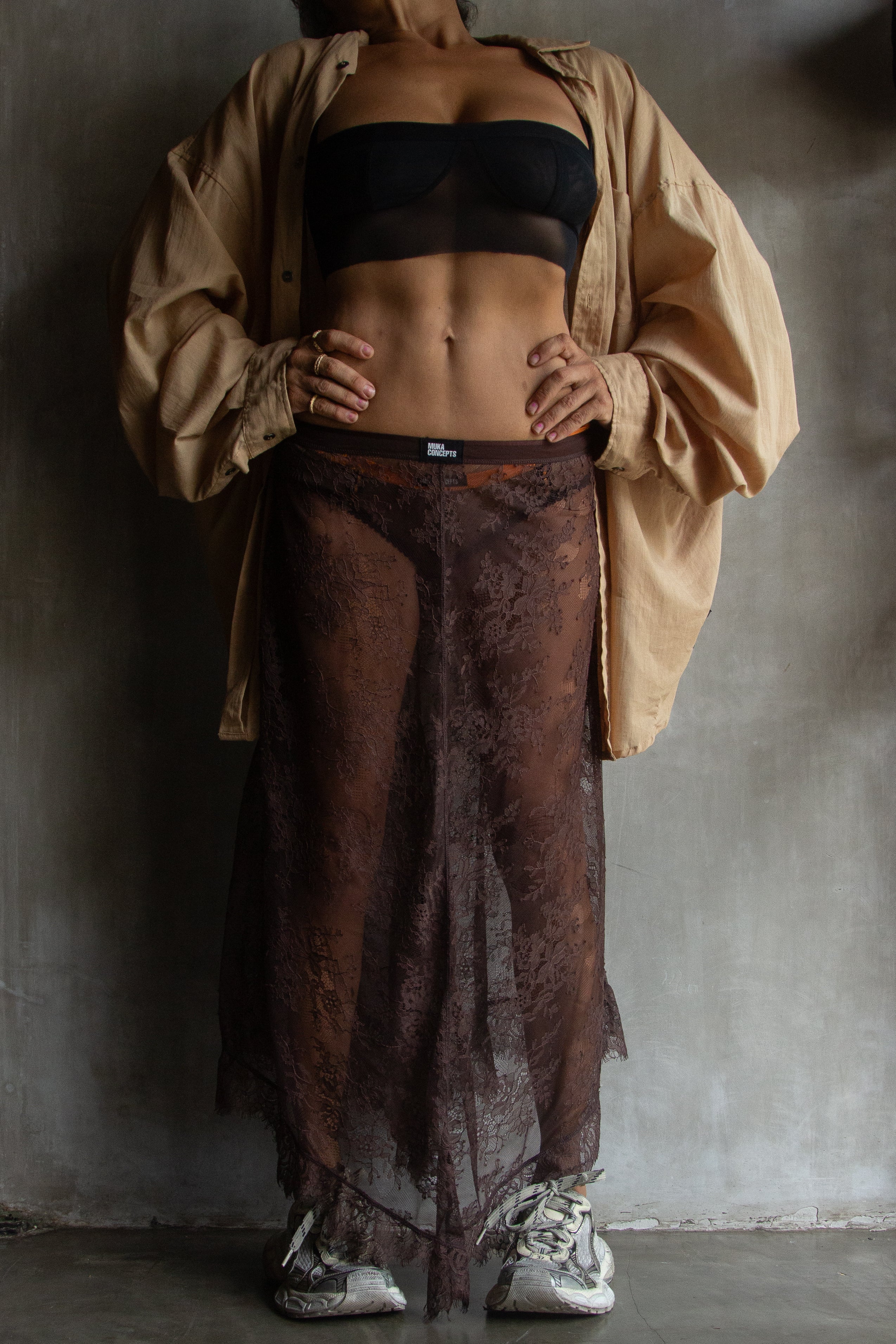 Muka Skirt Roc Brocade