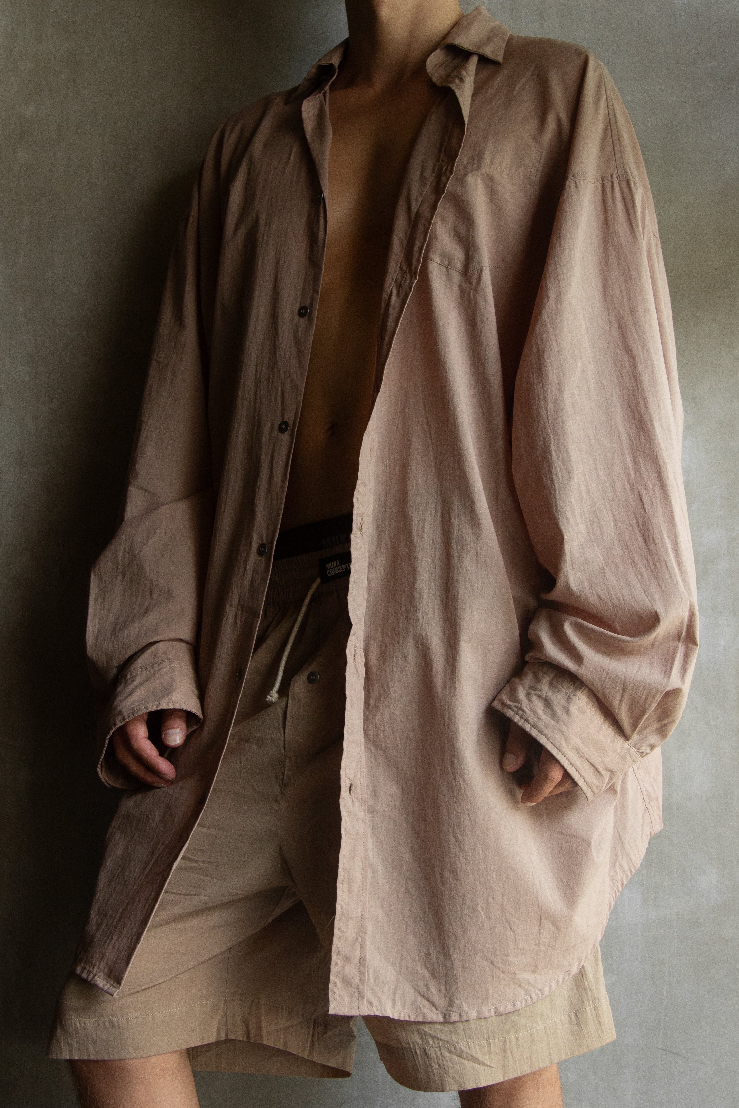 Muka Shirt Over Cotton Tipis Men