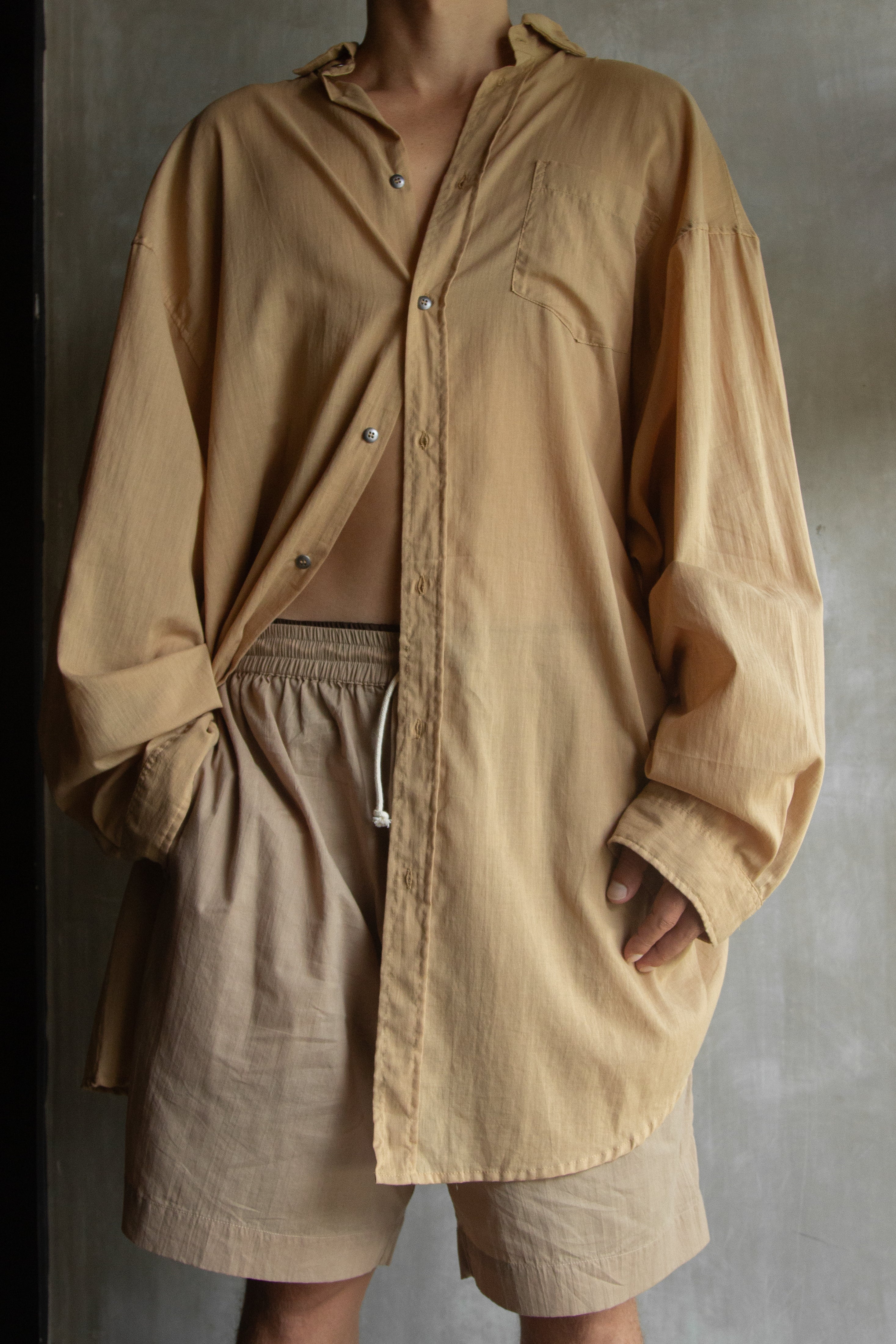 Muka Shirt Over Cotton Tipis Men