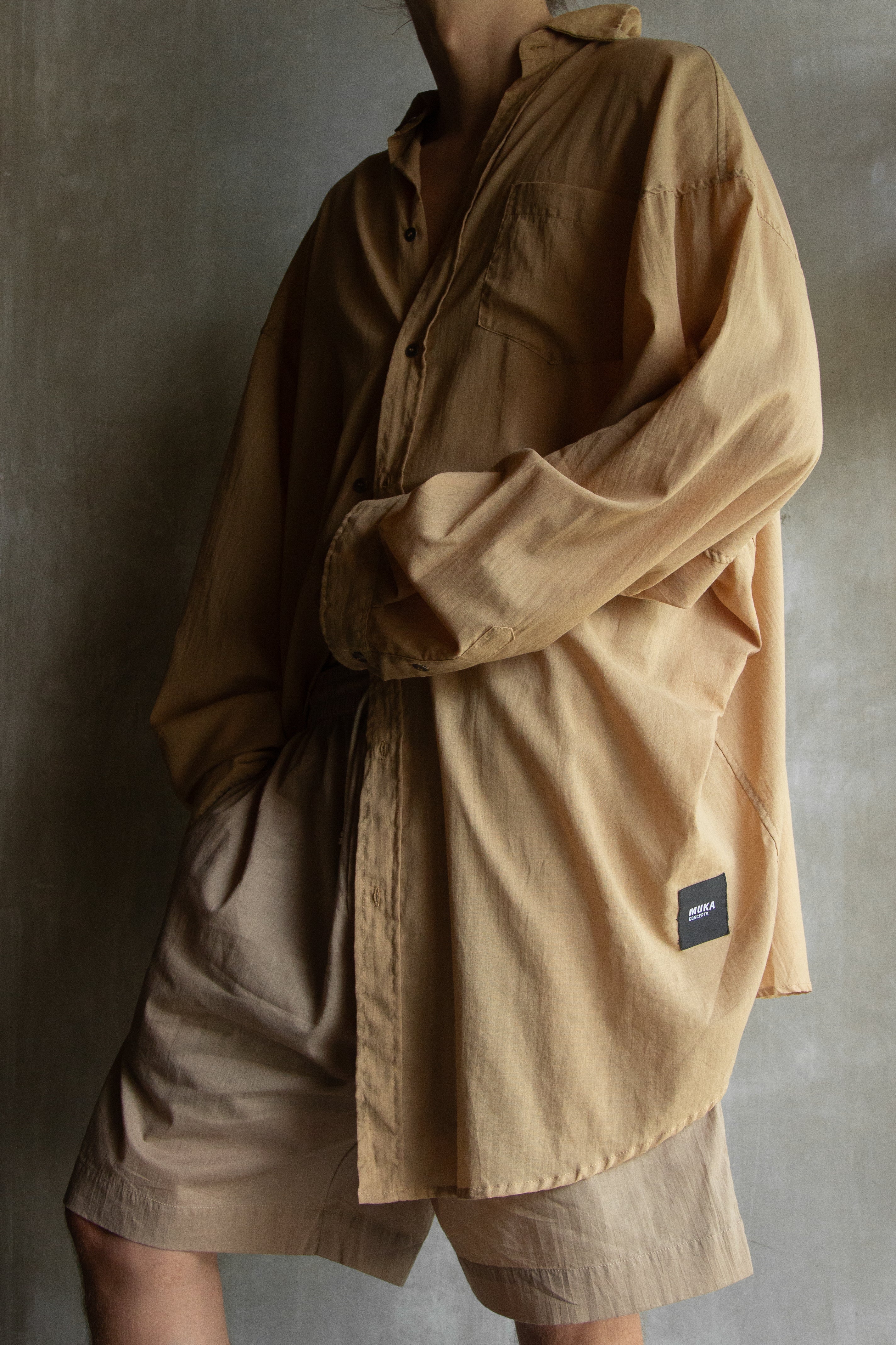 Muka Shirt Over Cotton Tipis Men