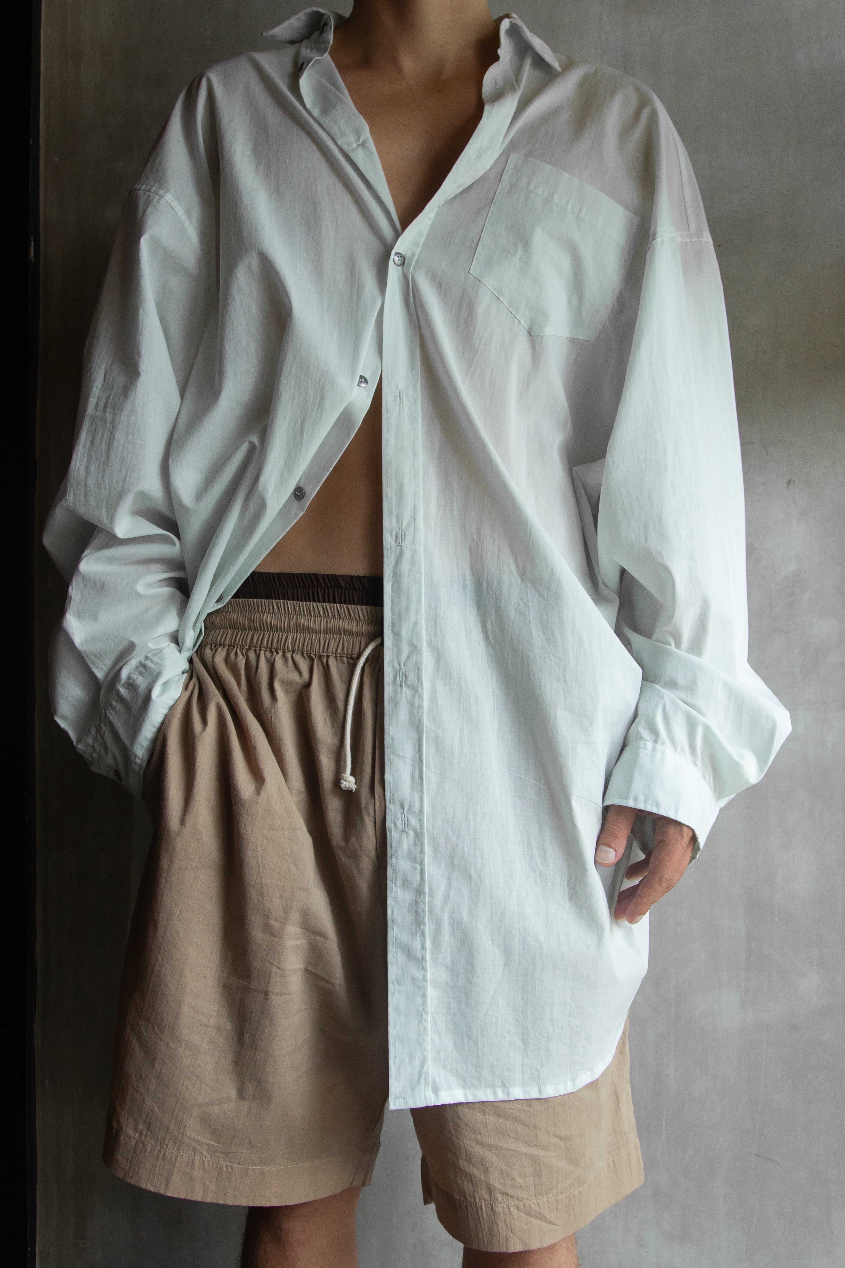 Muka Shirt Over Cotton Tipis Men
