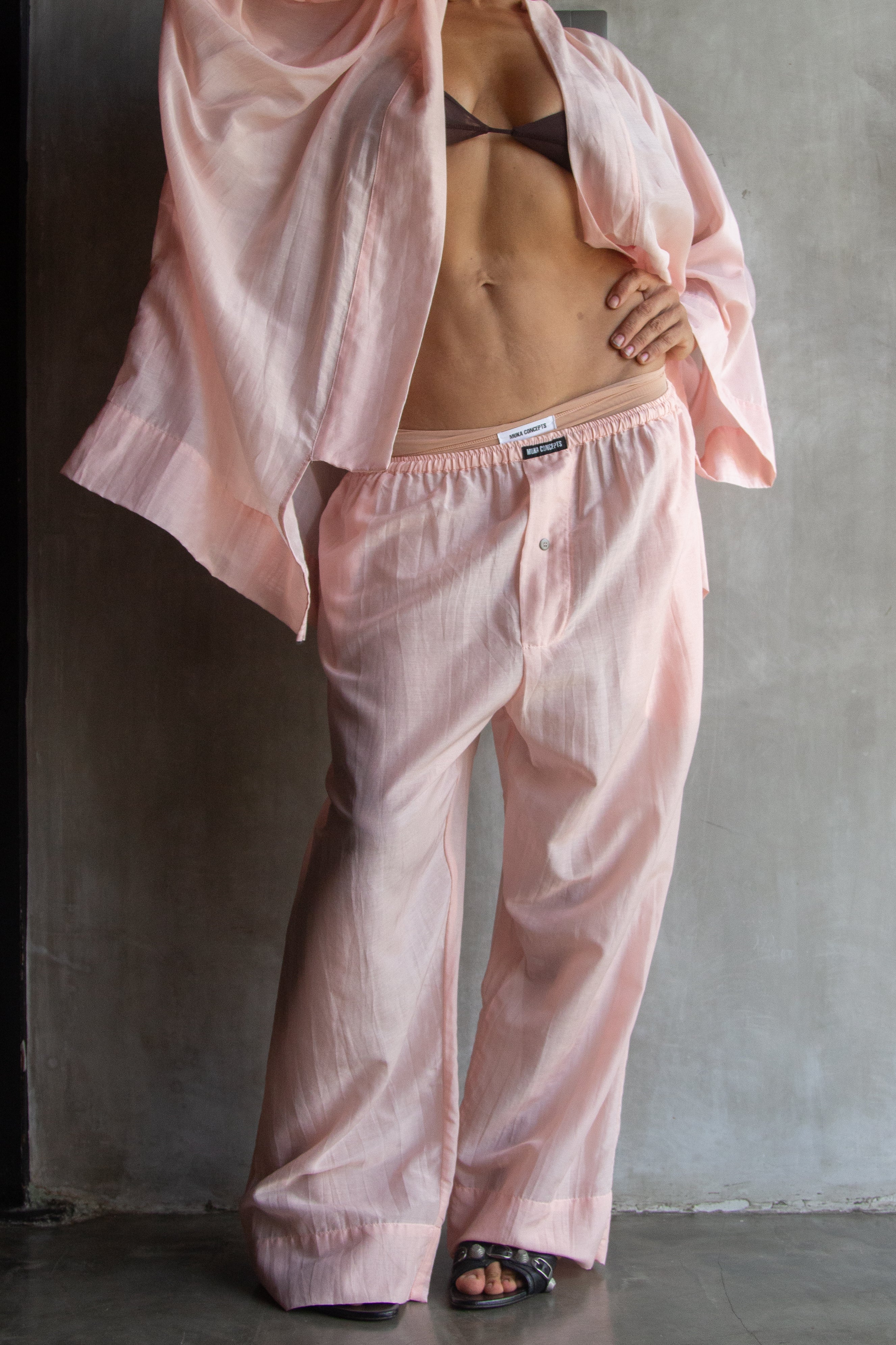 Muka Pants Pijamas Silk Cotton