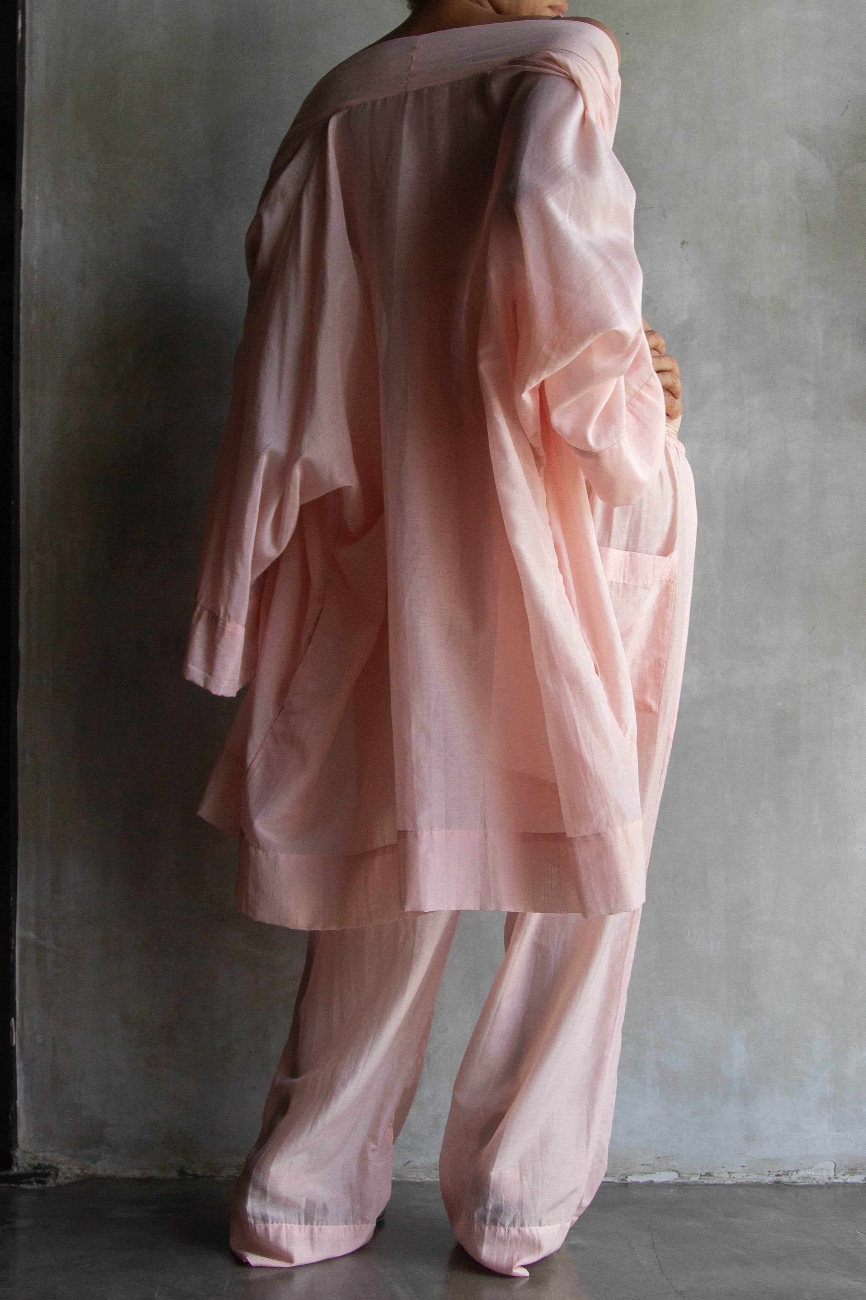 Muka Kimono Silk Cotton Short