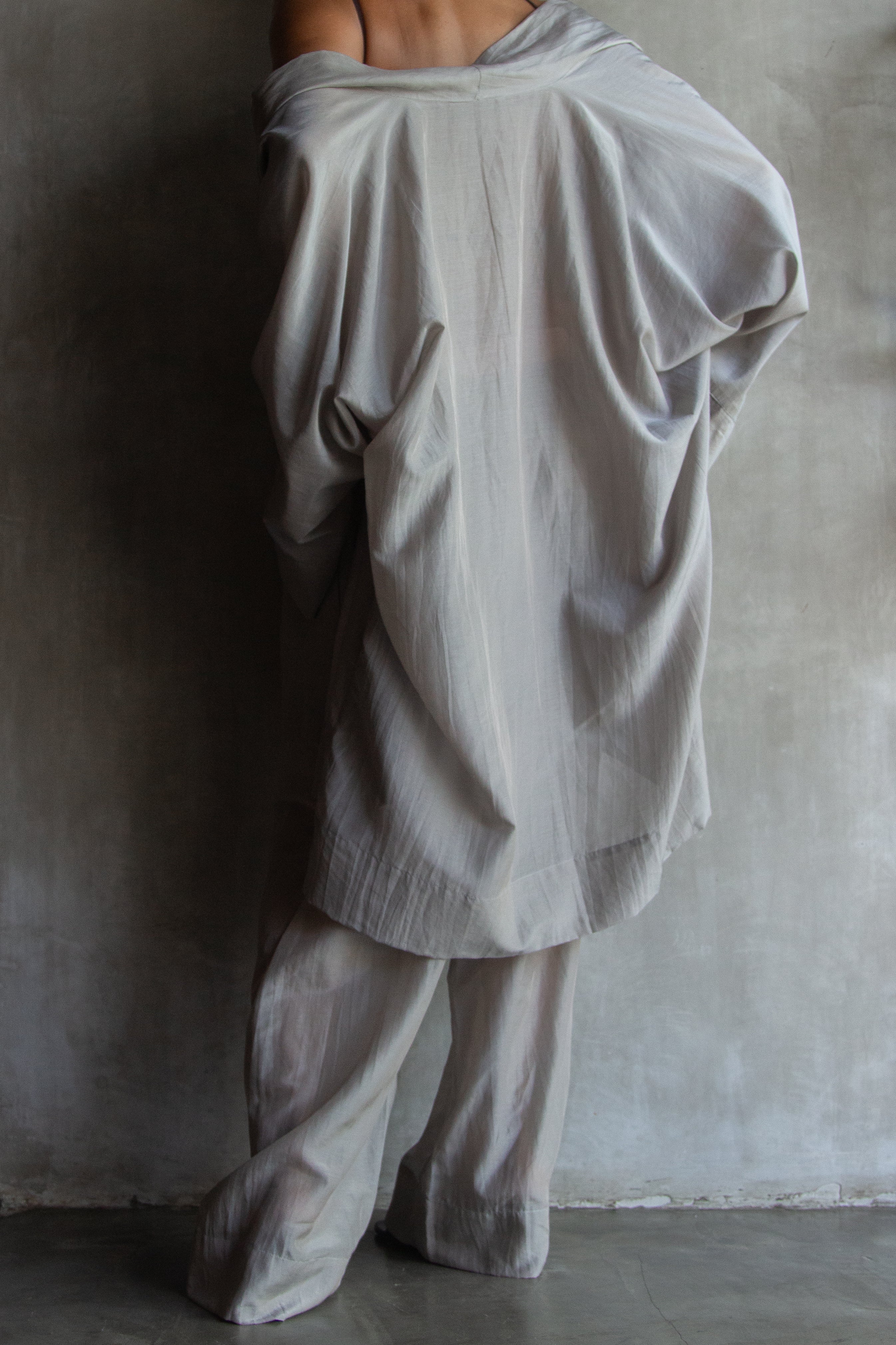 Muka Kimono Silk Cotton Short