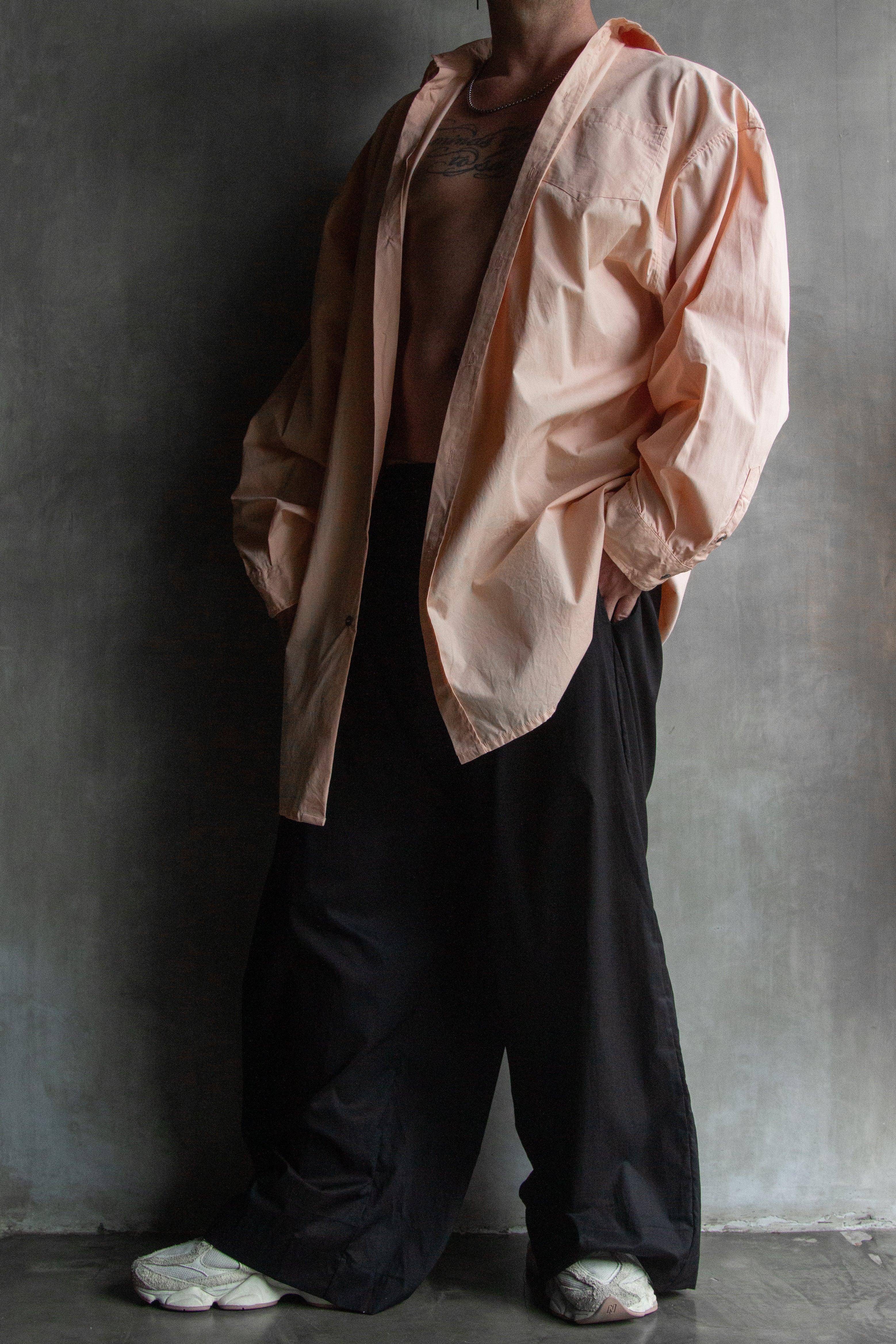 Muka Shirt Over Cotton Tebal Men