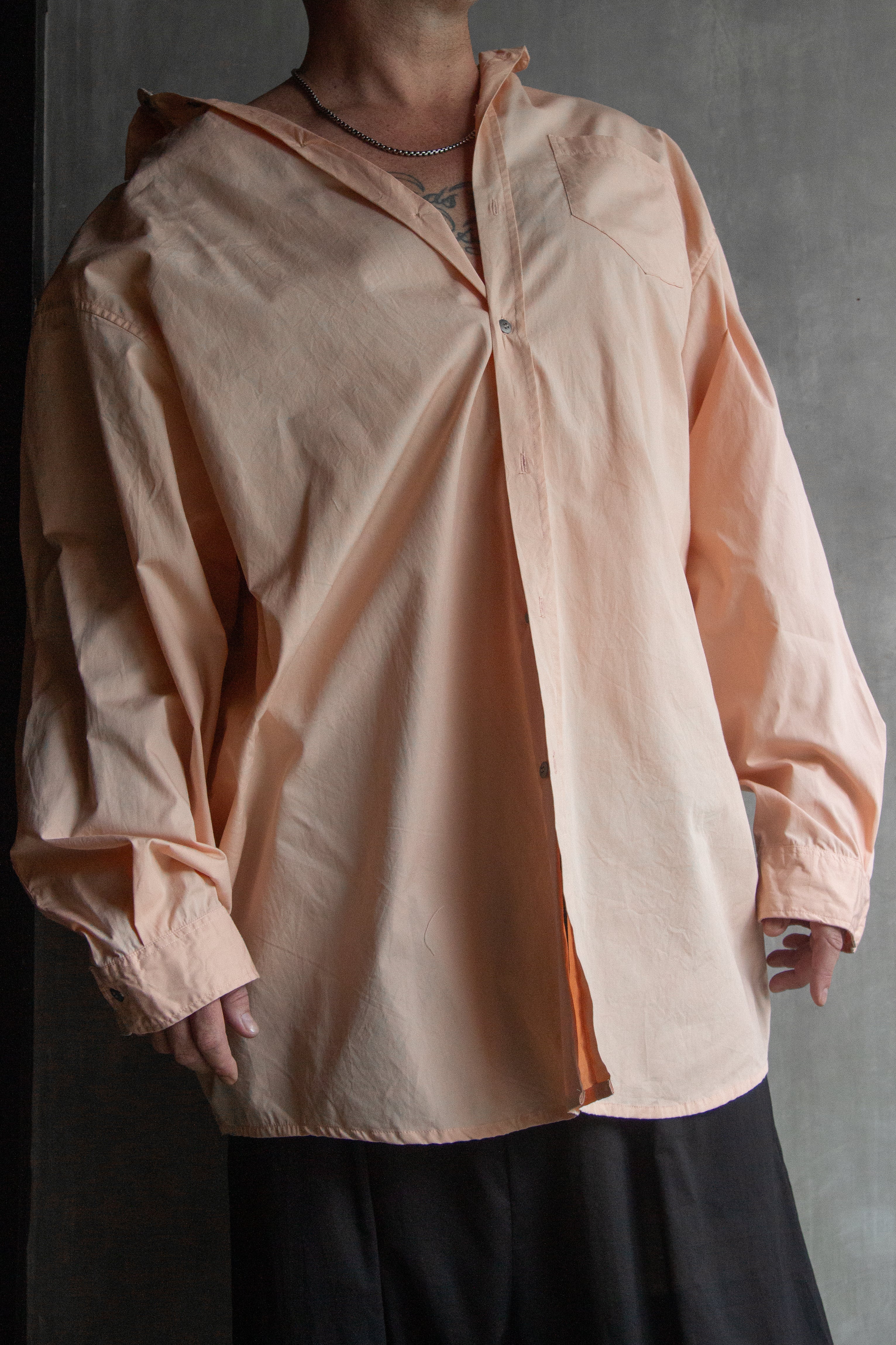 Muka Shirt Over Cotton Tebal Men