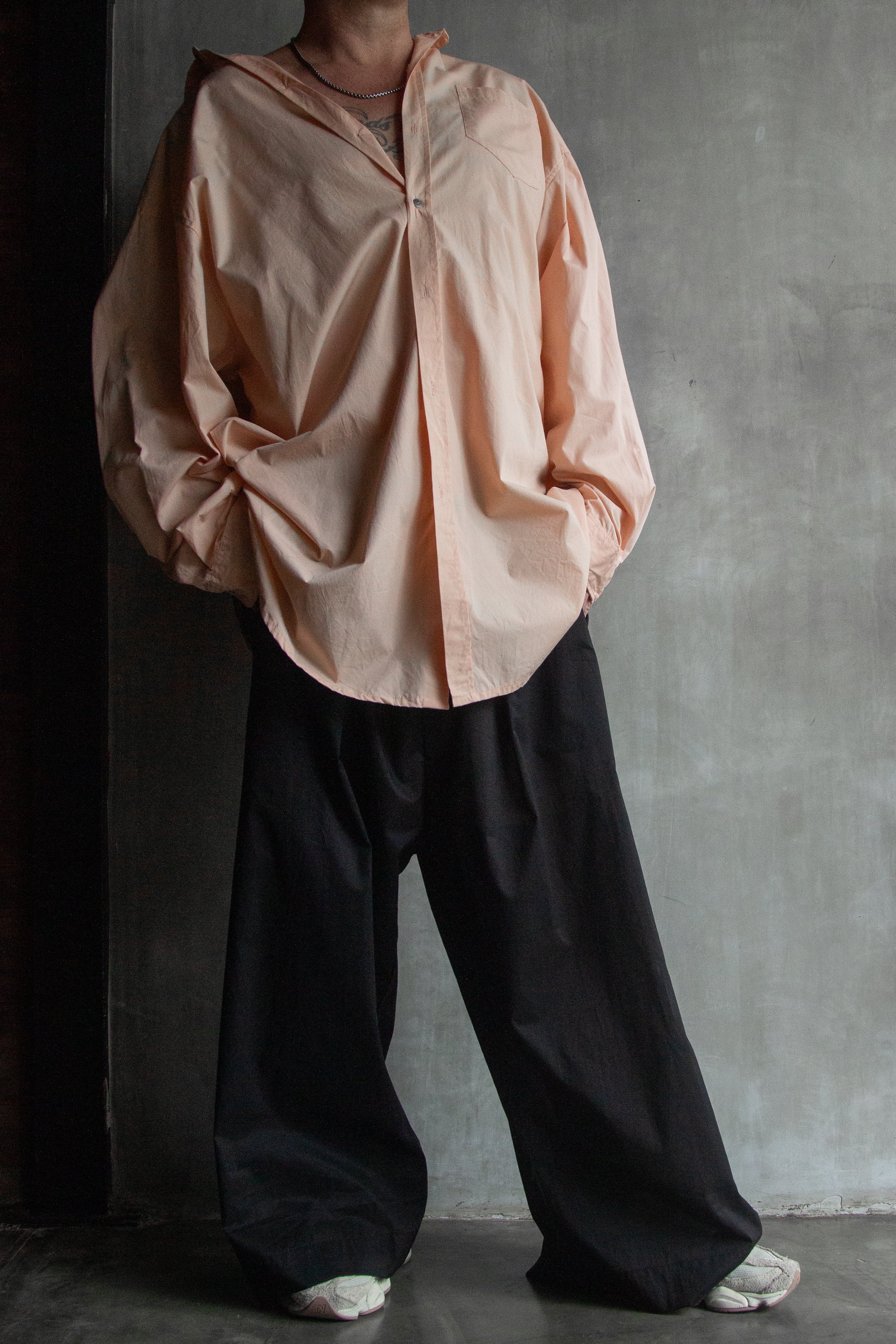 Muka Shirt Over Cotton Tebal Men