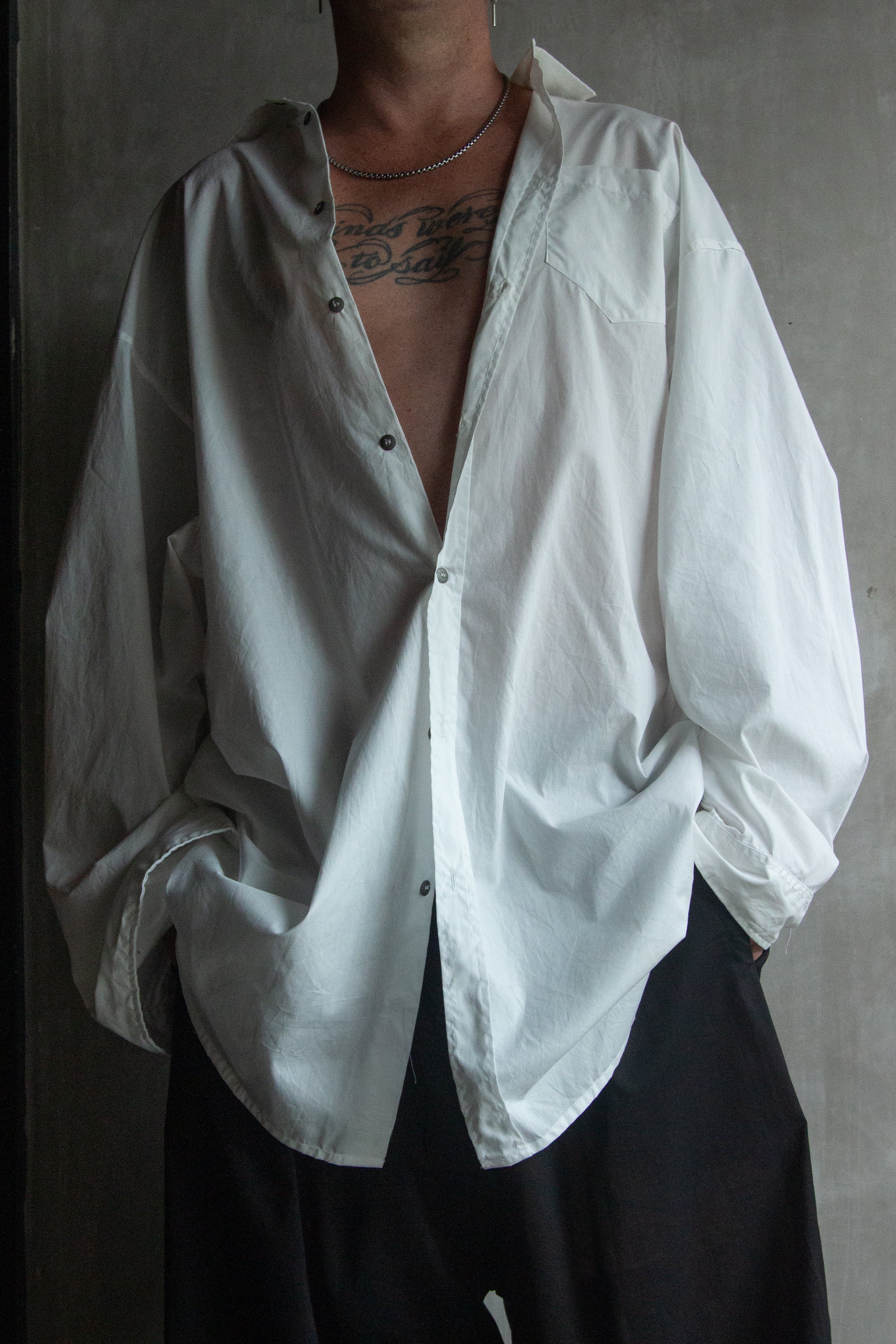 Muka Shirt Over Cotton Tipis Men