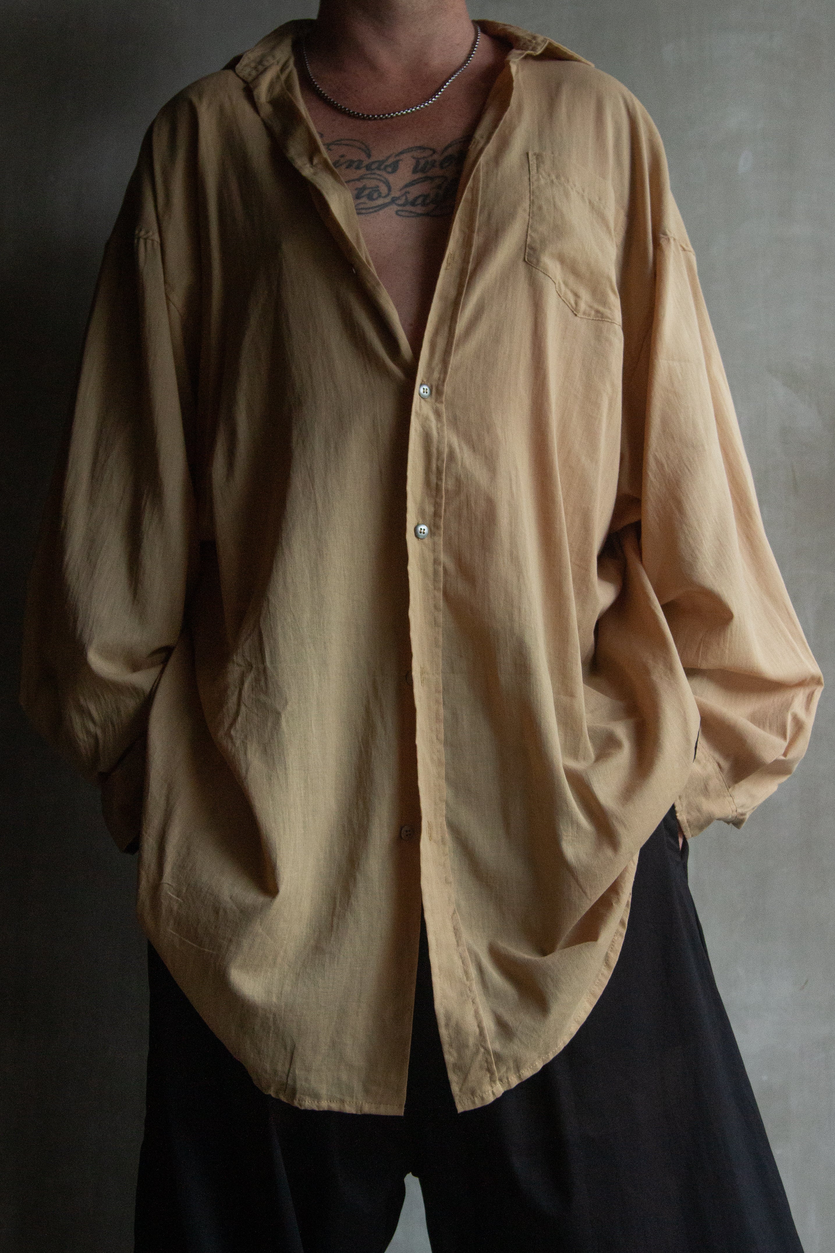 Muka Shirt Over Cotton Tipis Men