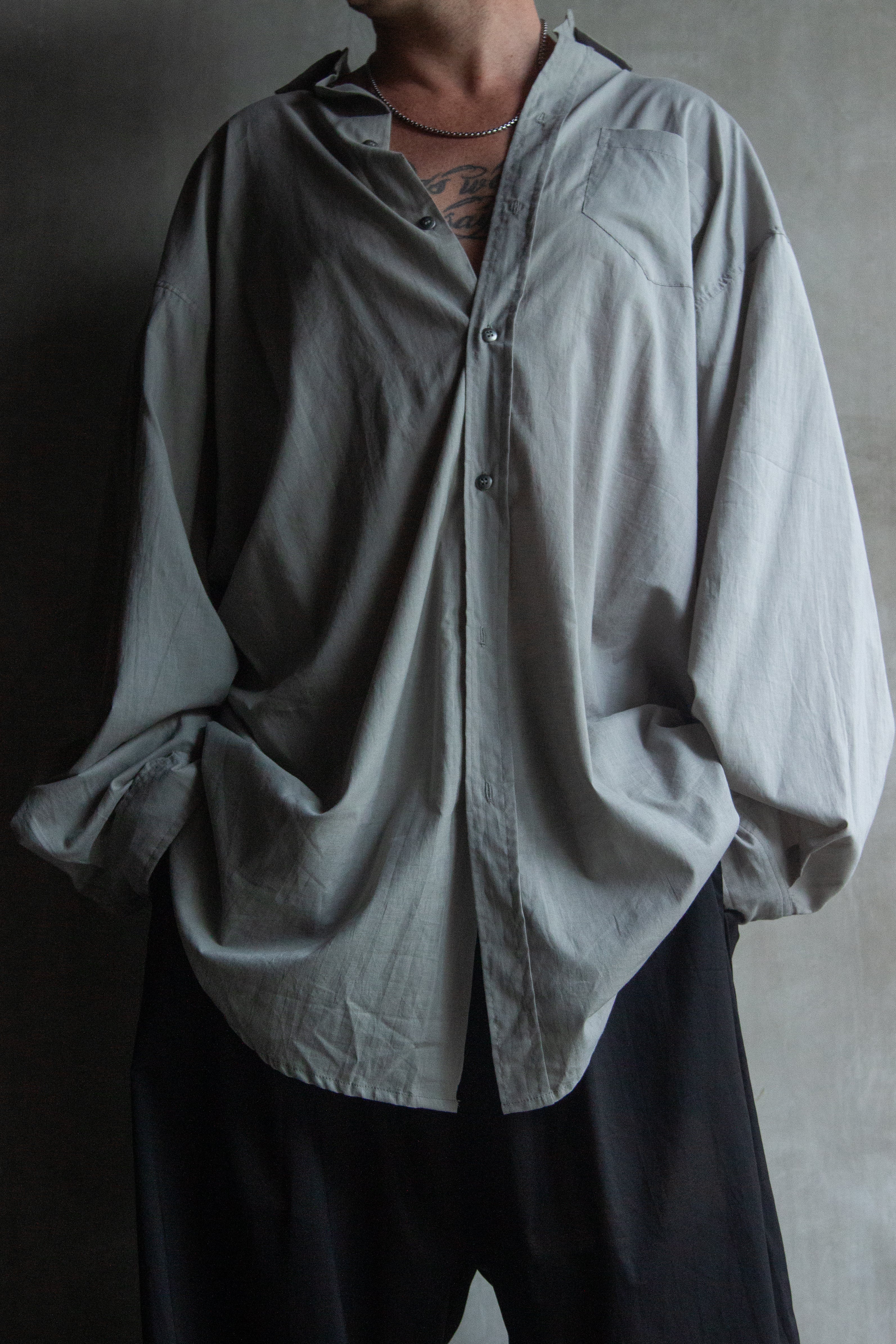 Muka Shirt Over Cotton Tipis Men