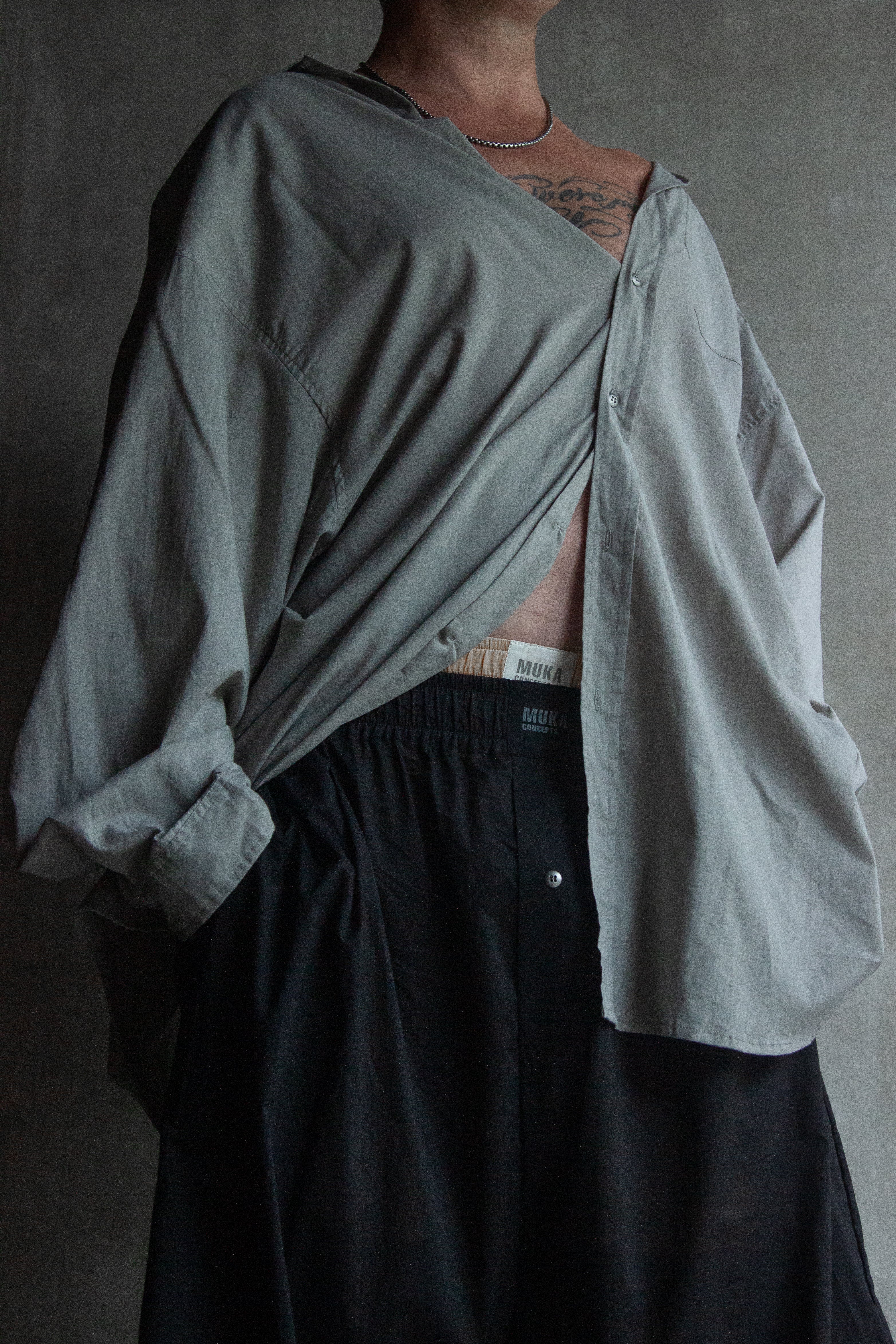 Muka Shirt Over Cotton Tipis Men