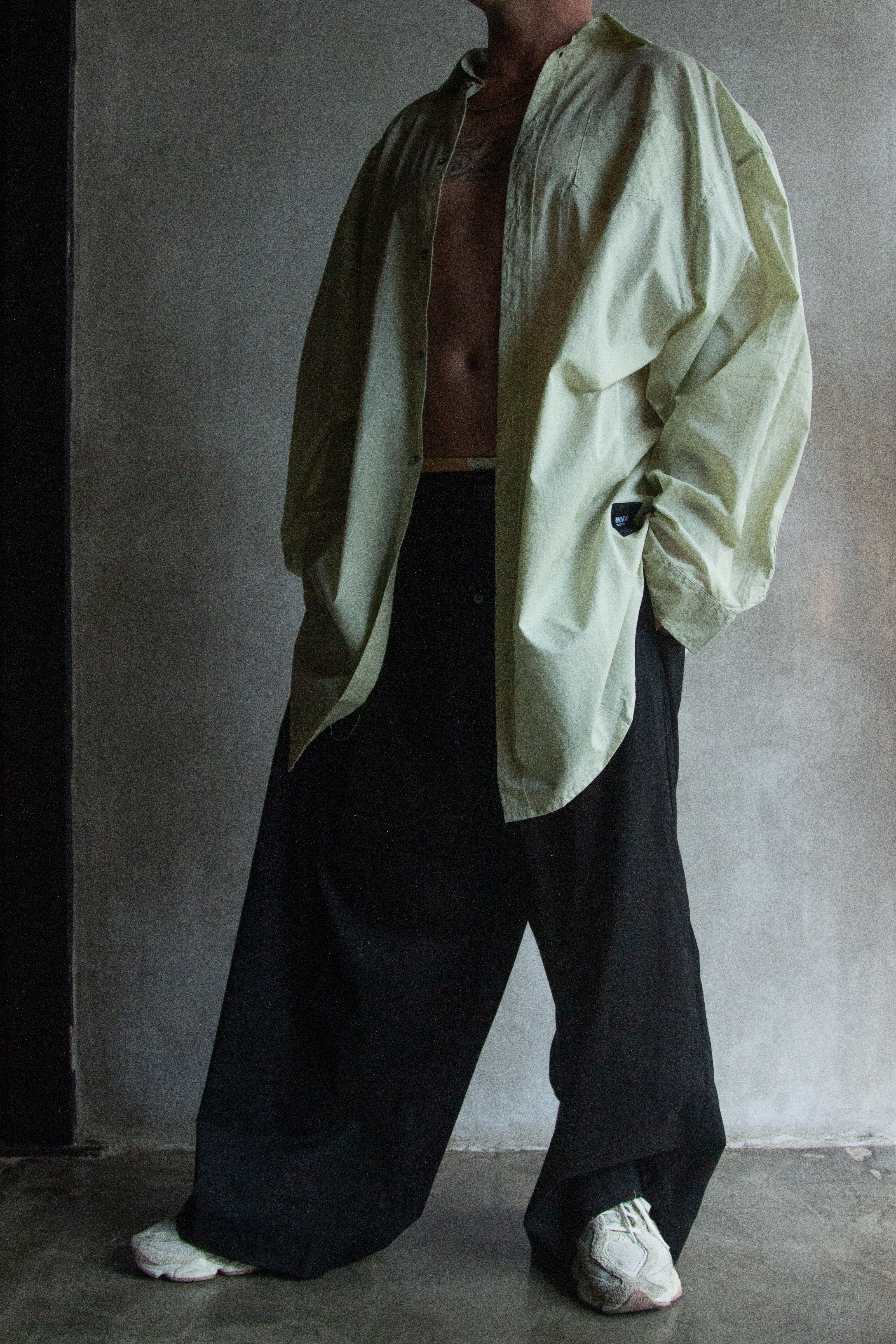 Muka Shirt Over Cotton Tipis Men