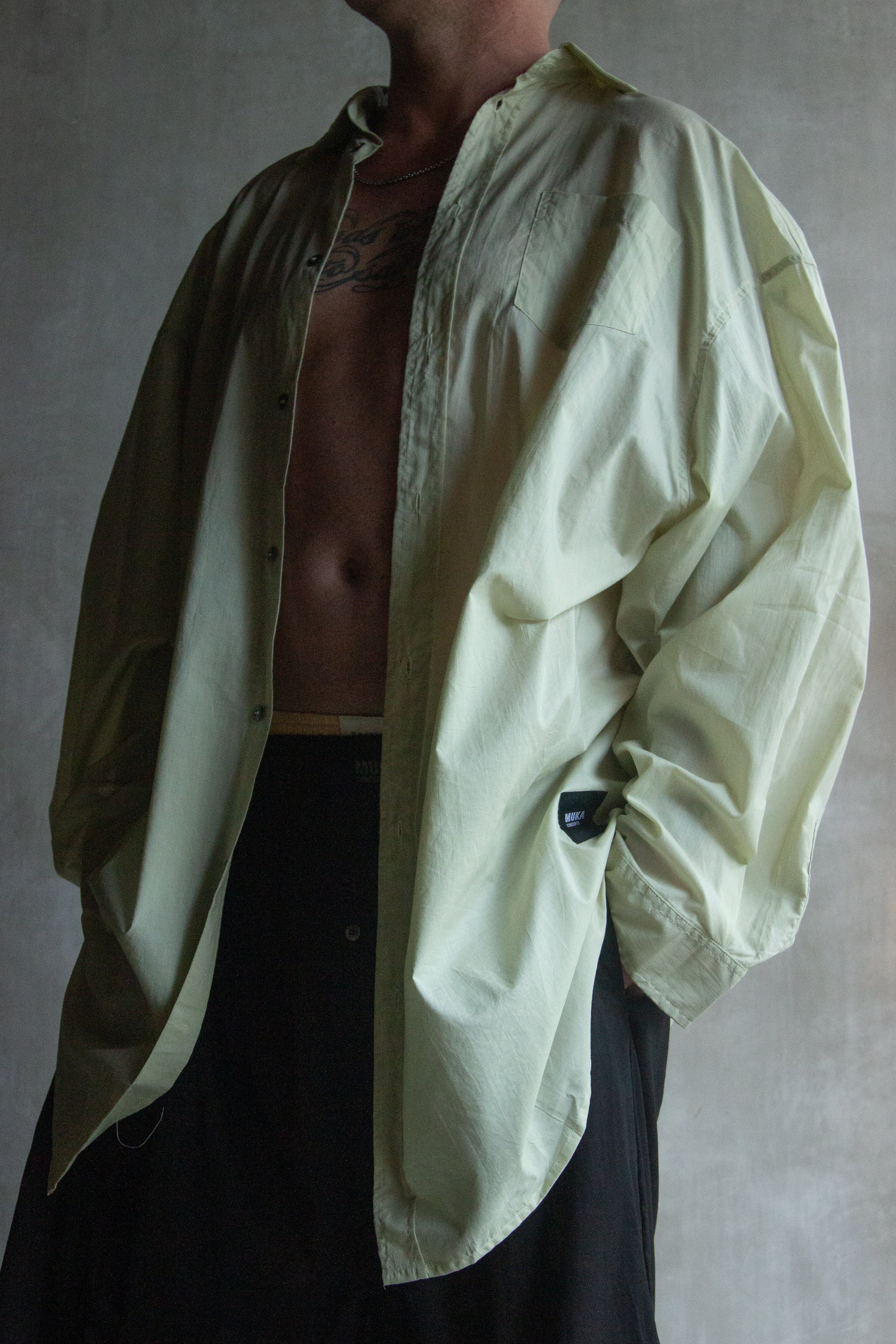 Muka Shirt Over Cotton Tipis Men