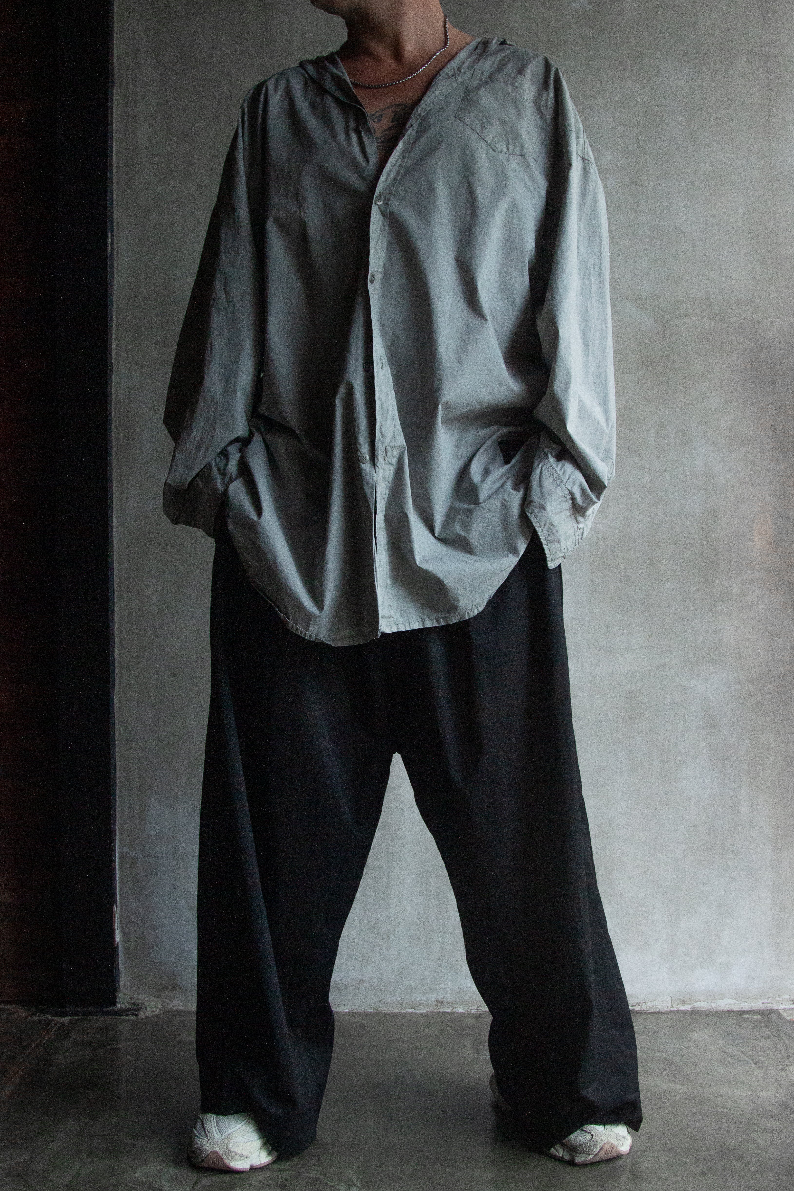 Muka Shirt Over Cotton Tebal Men