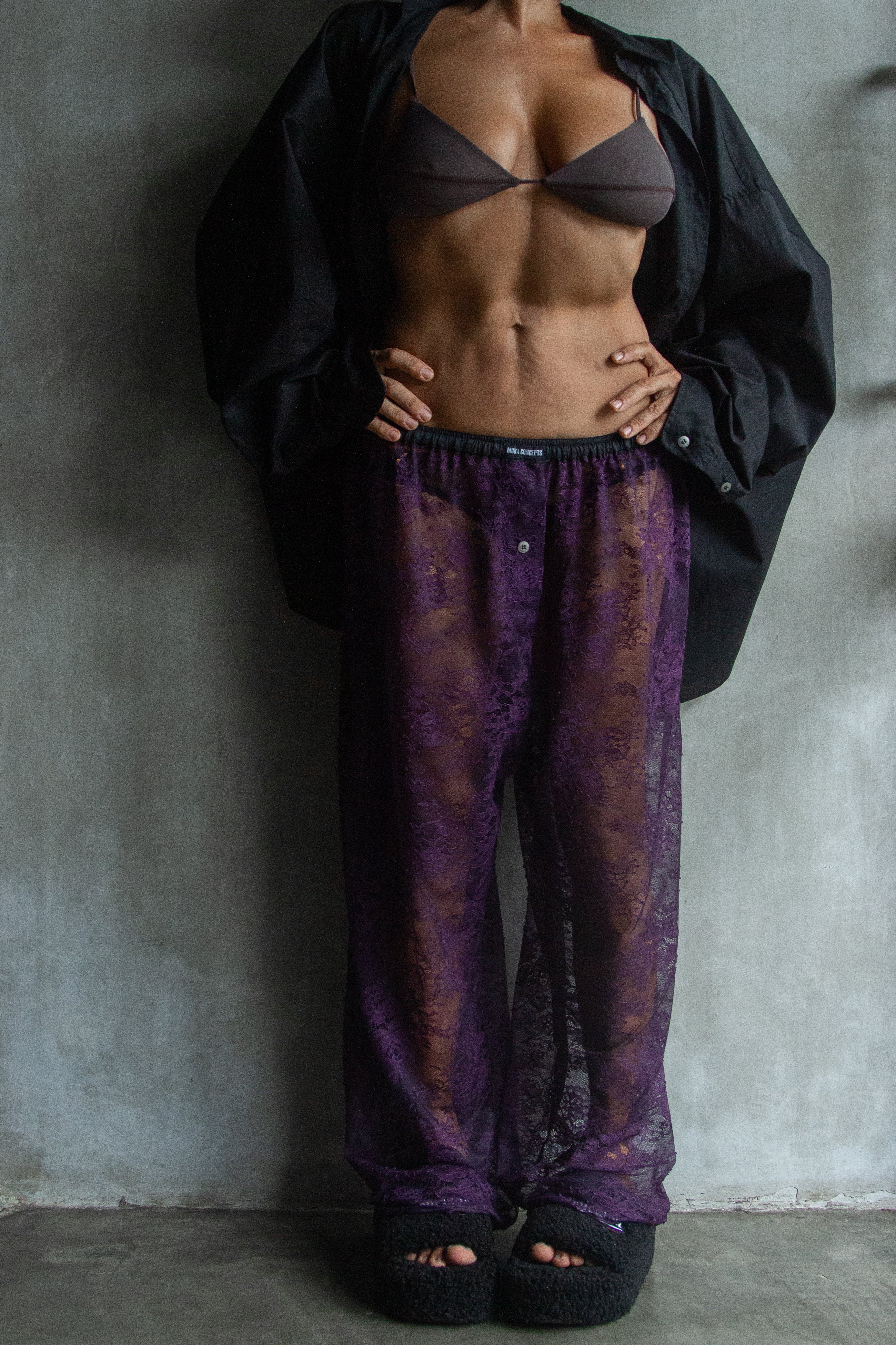 Muka Pants Brocade
