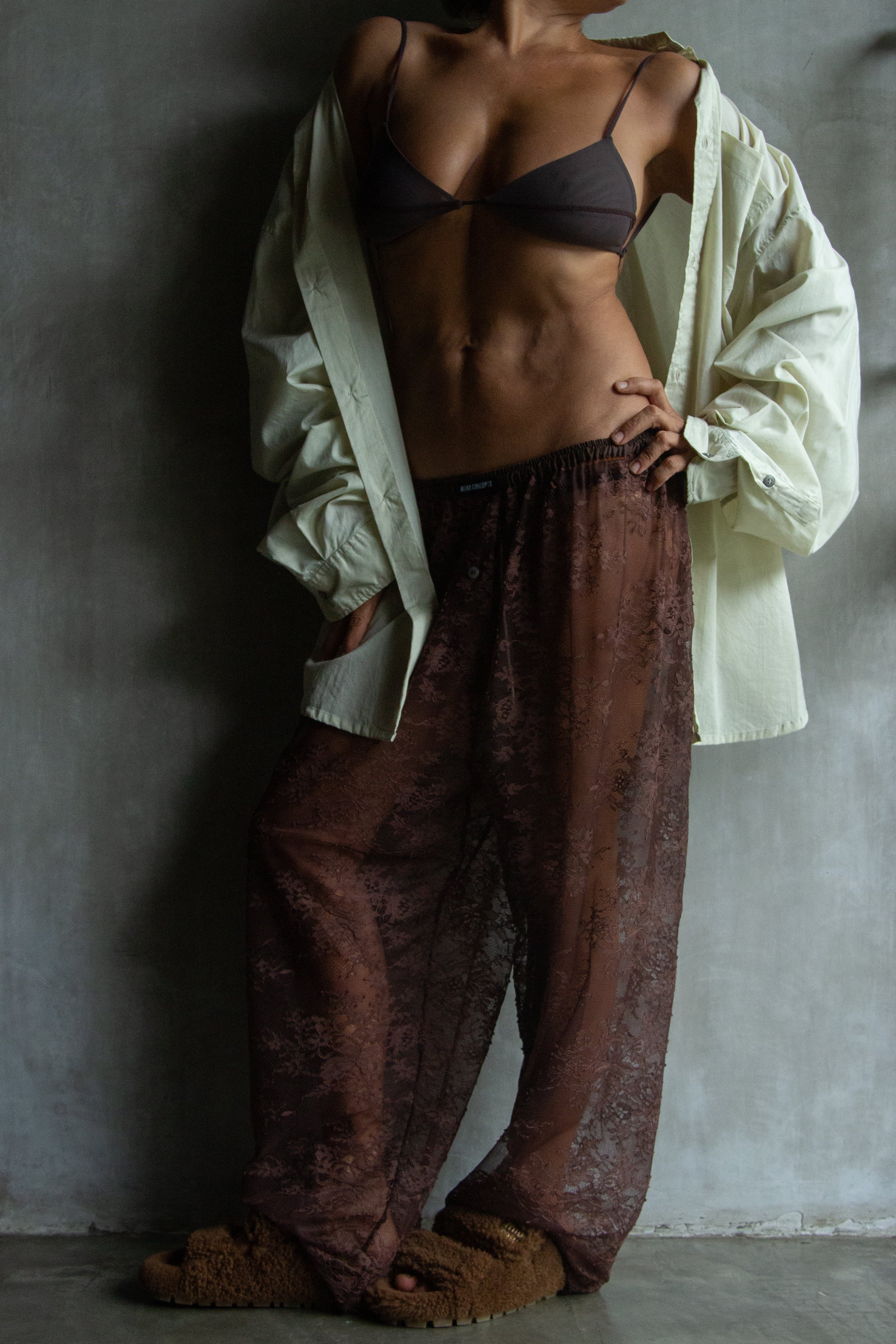 Muka Pants Brocade