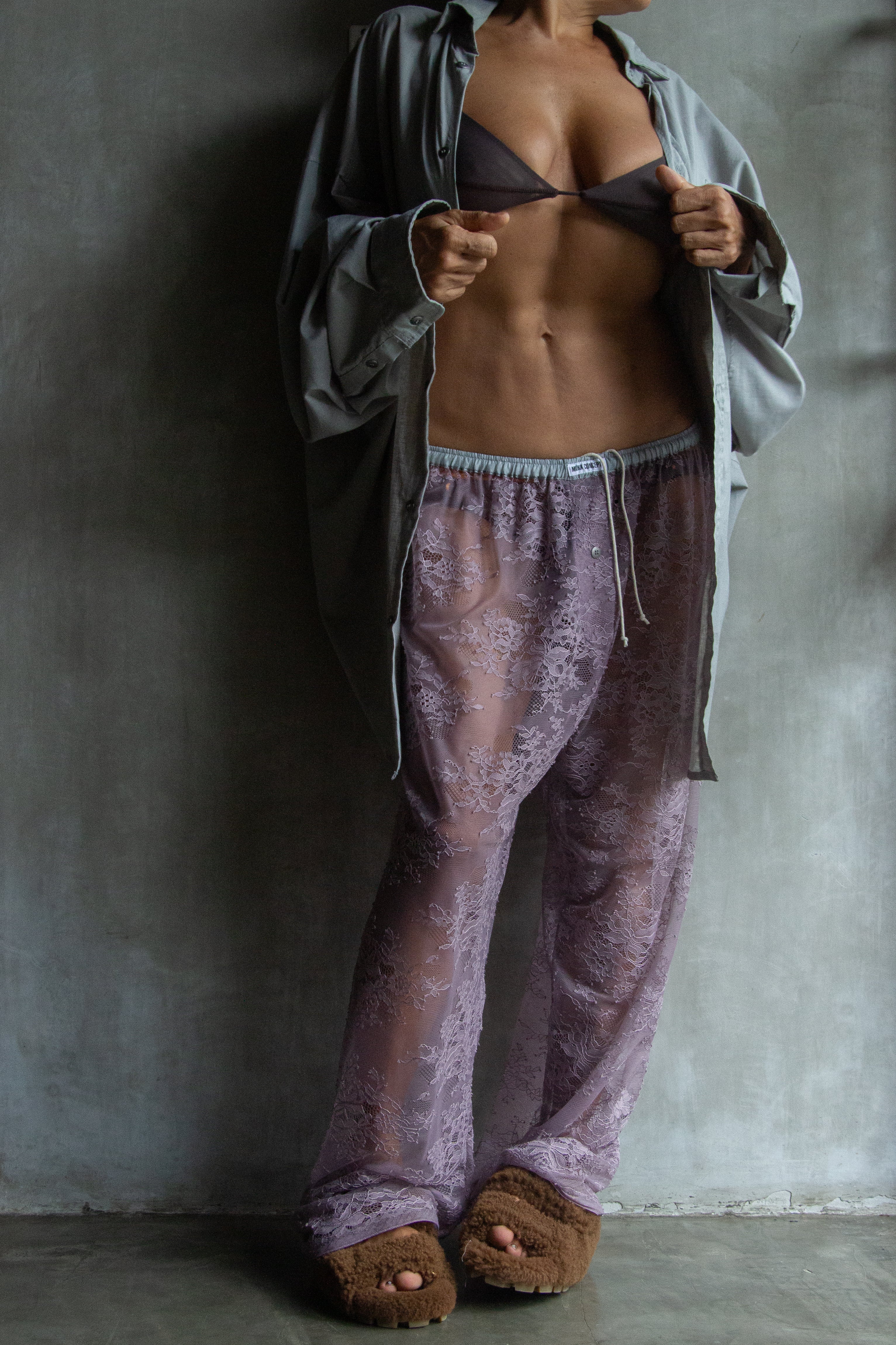 Muka Pants Brocade
