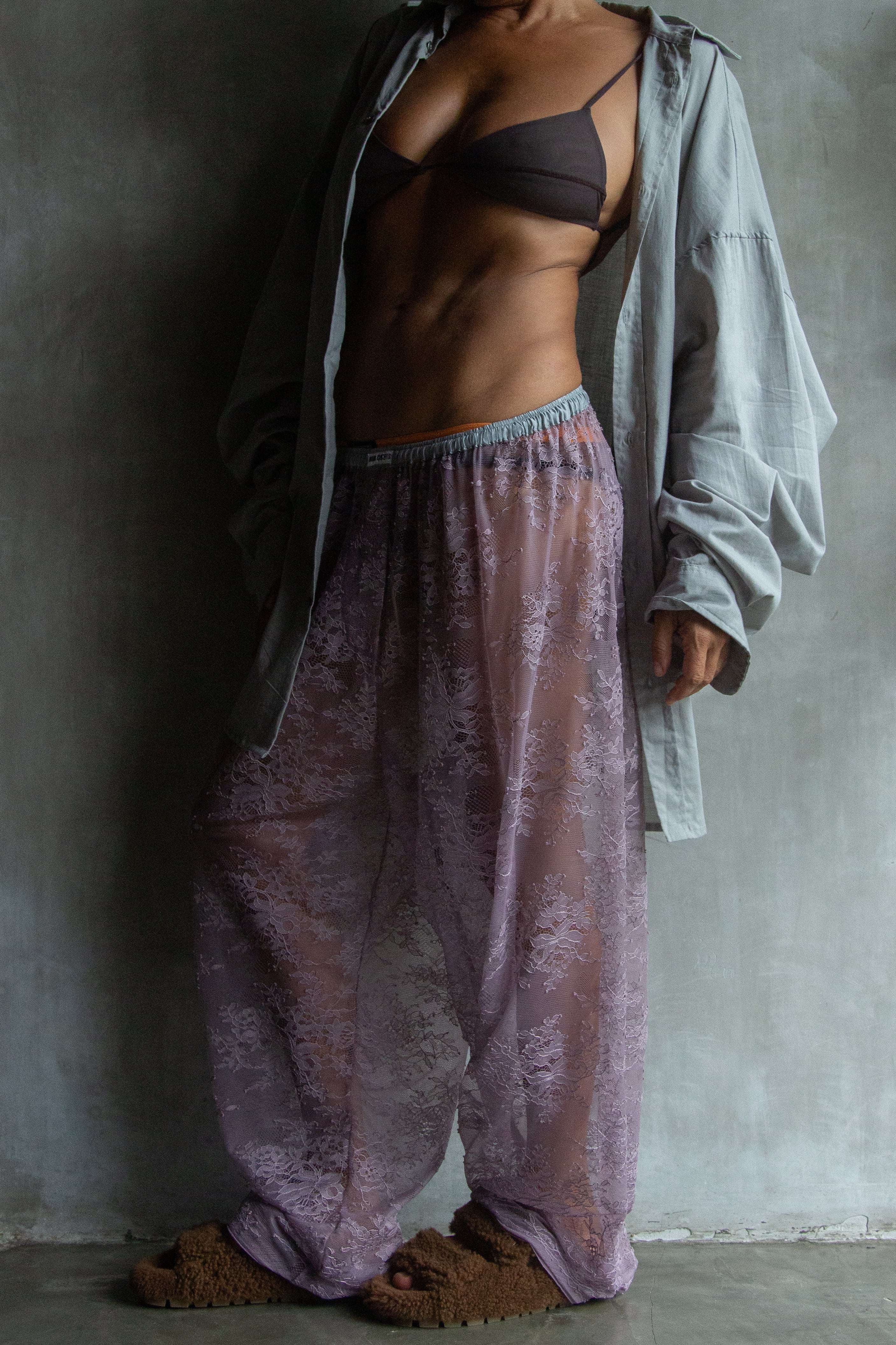 Muka Pants Brocade