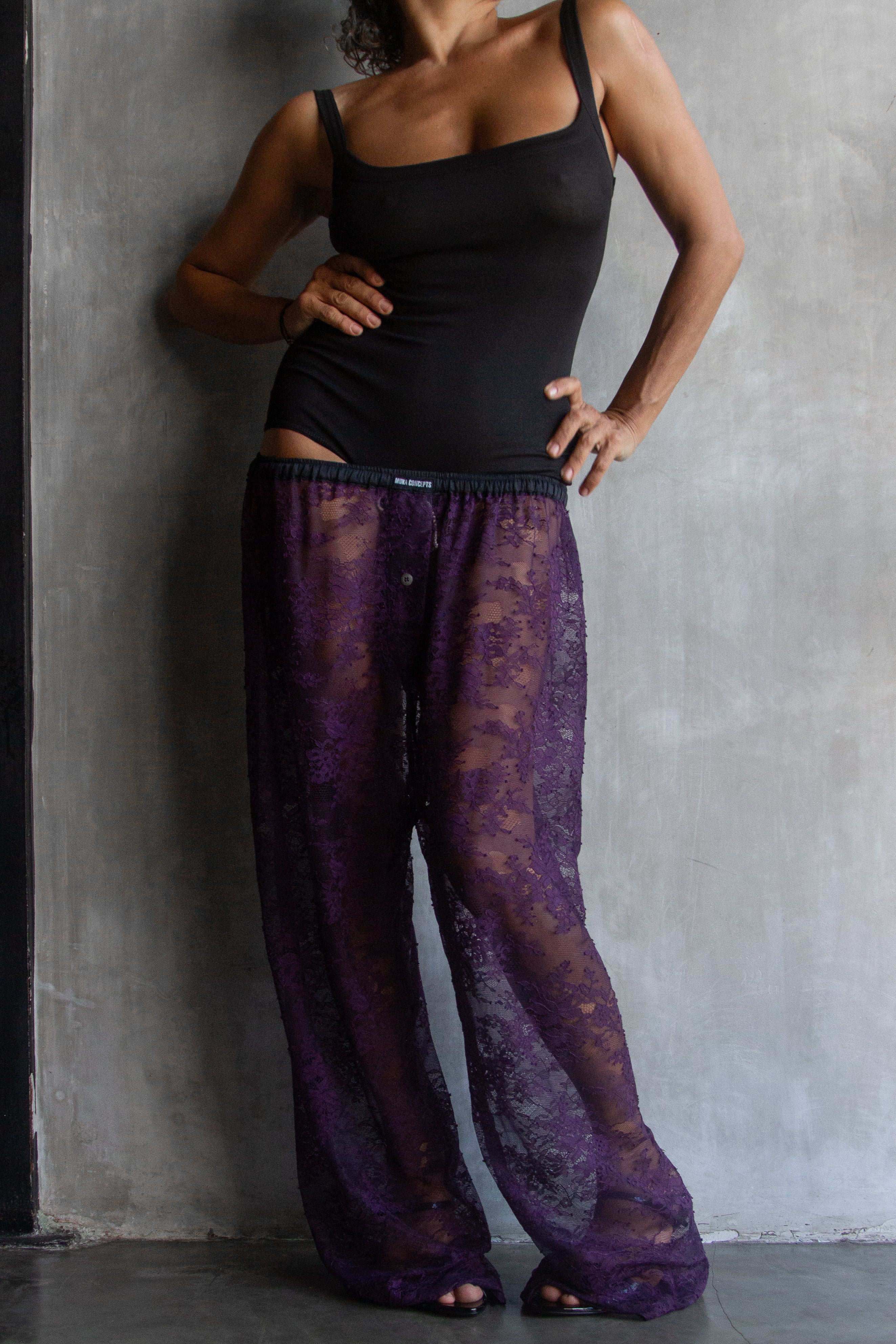 Muka Pants Brocade