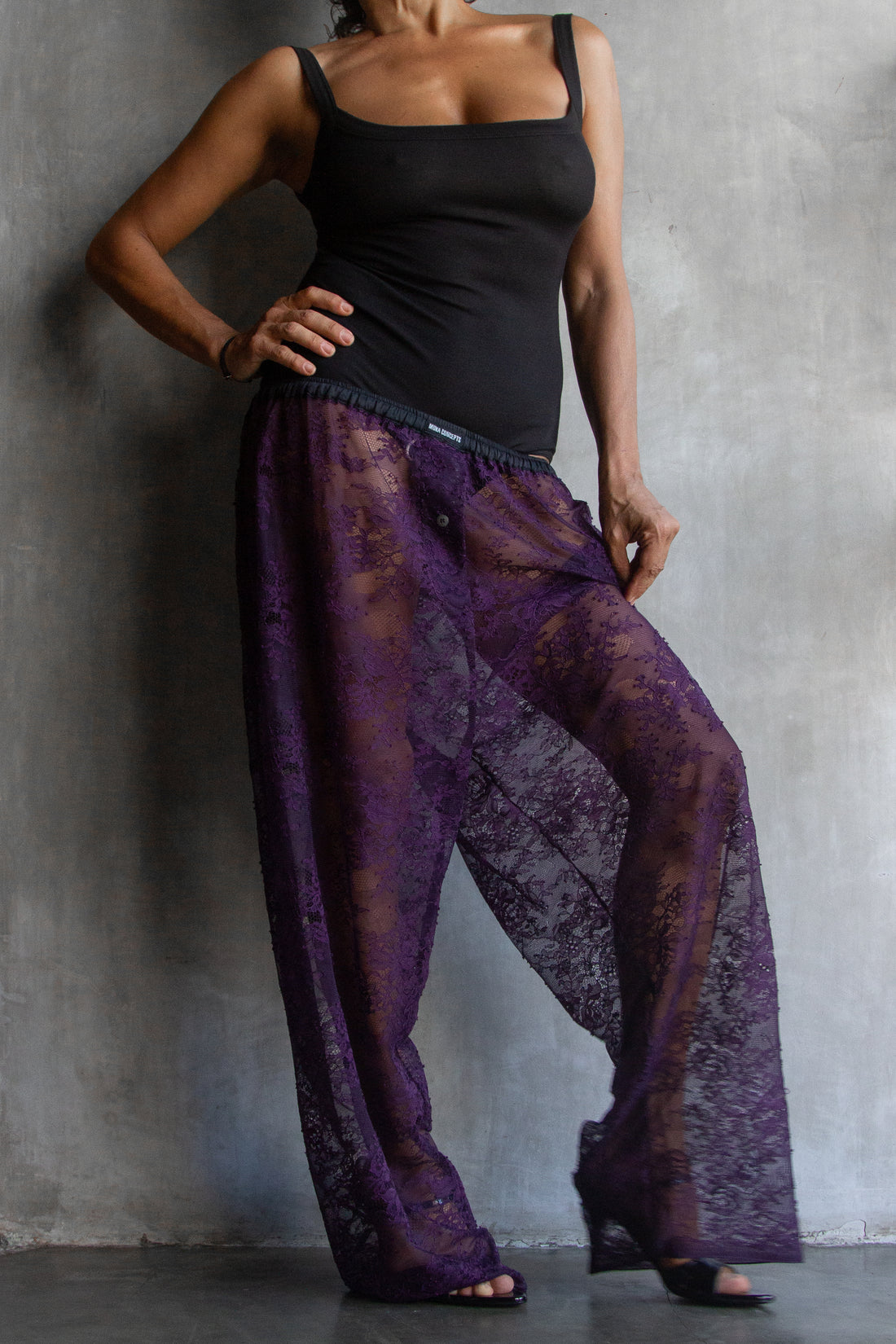 Muka Pants Brocade
