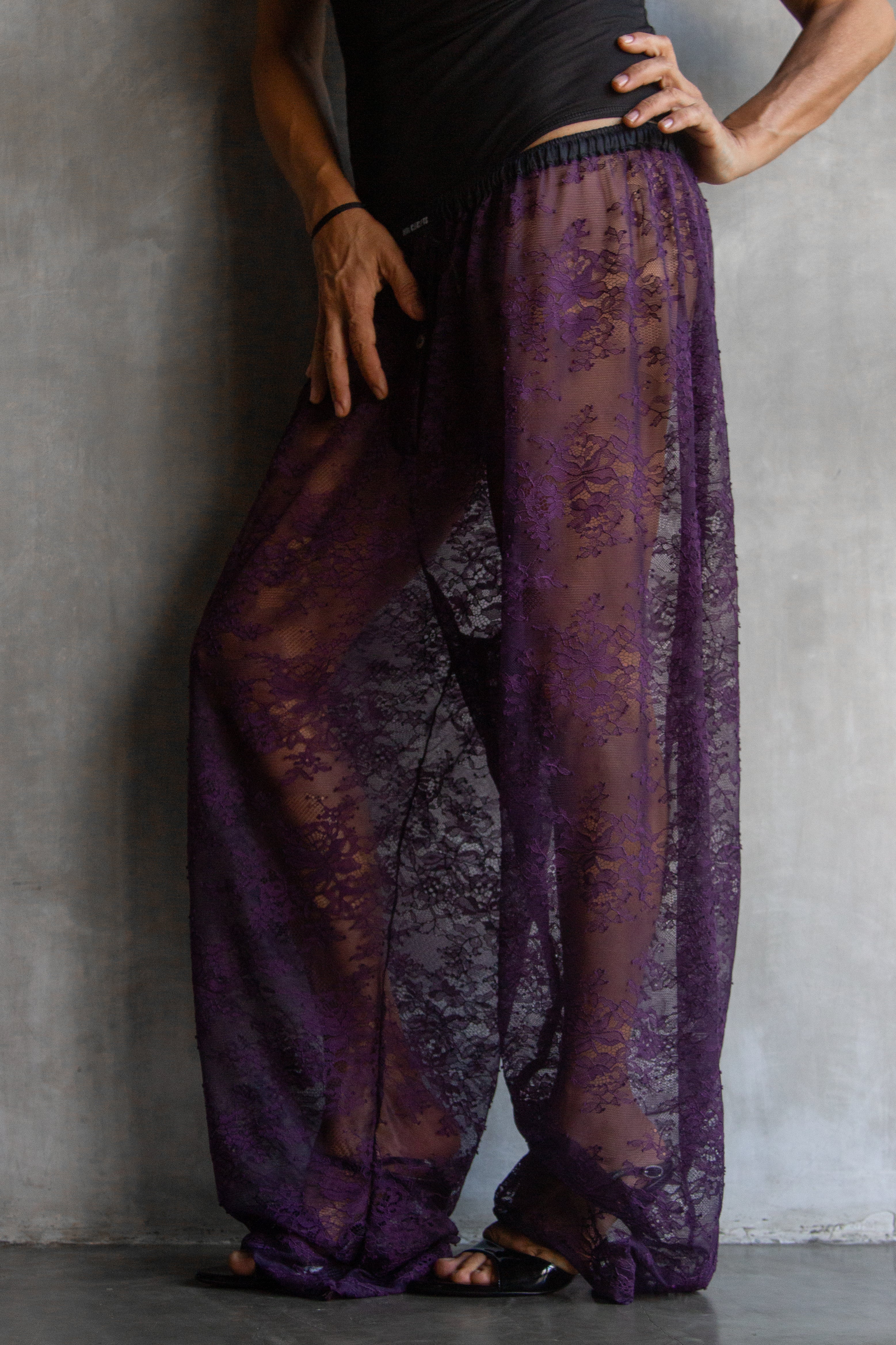 Muka Pants Brocade