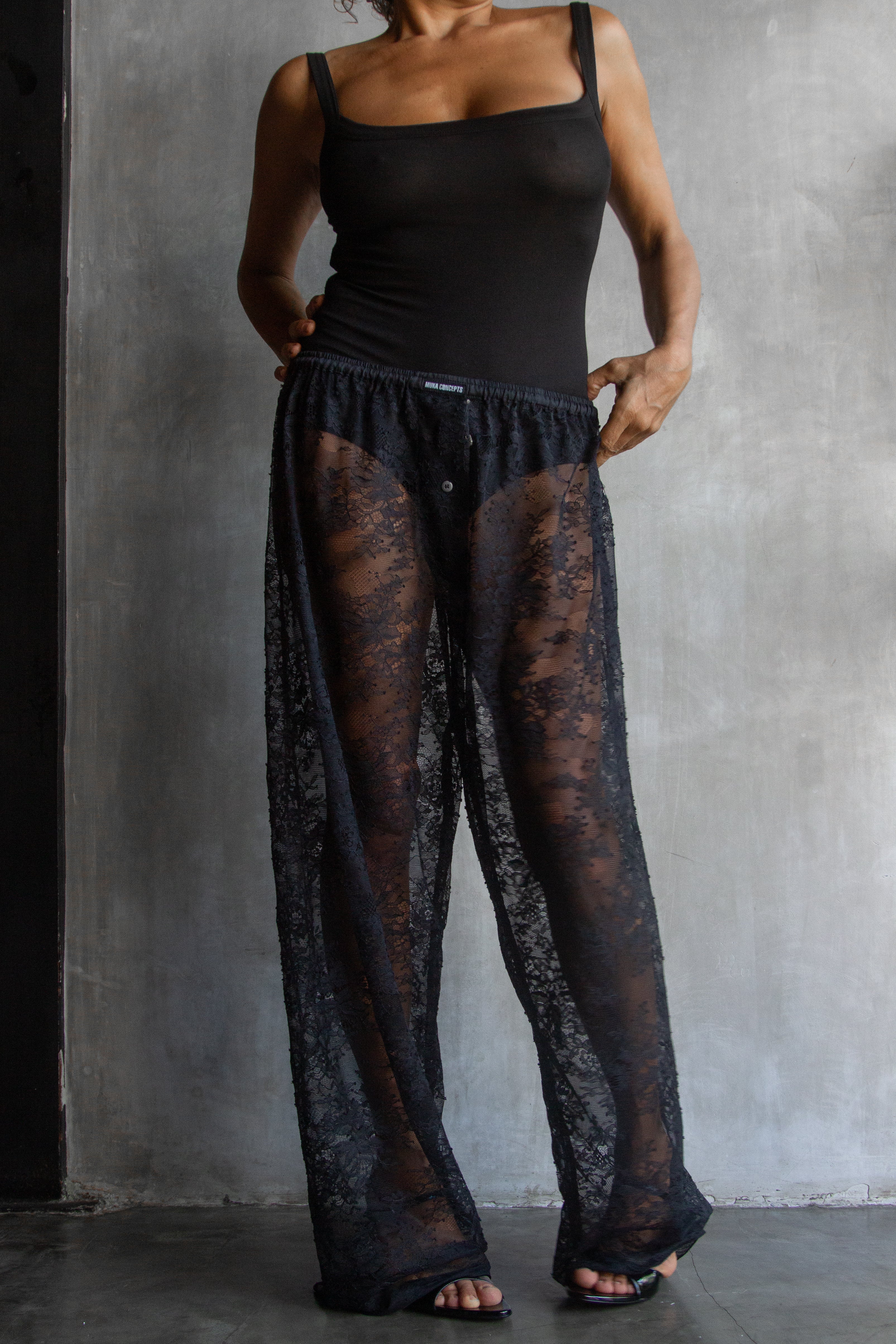 Muka Pants Brocade