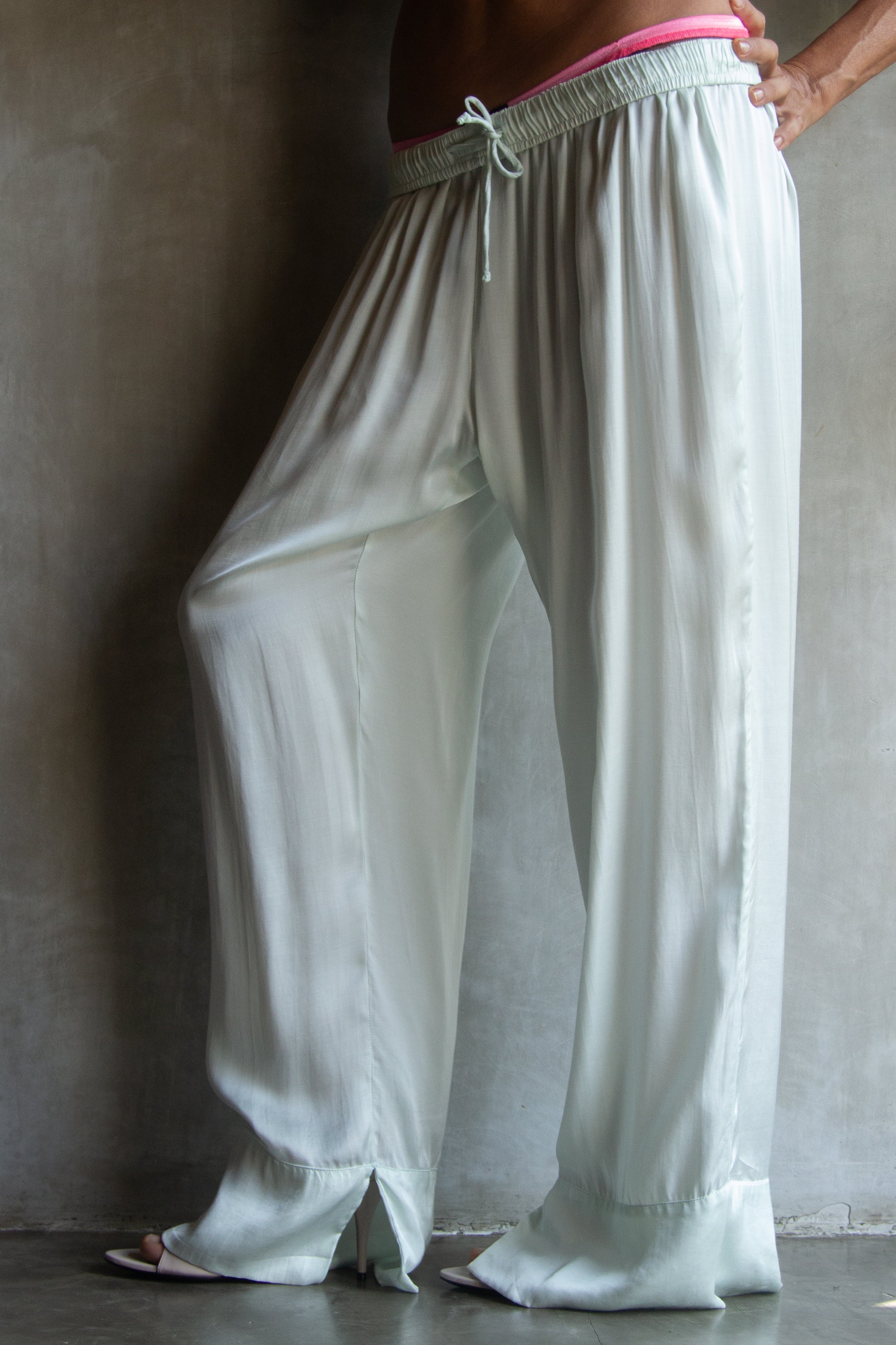 Muka Pants PJ Classic Viscose Satin