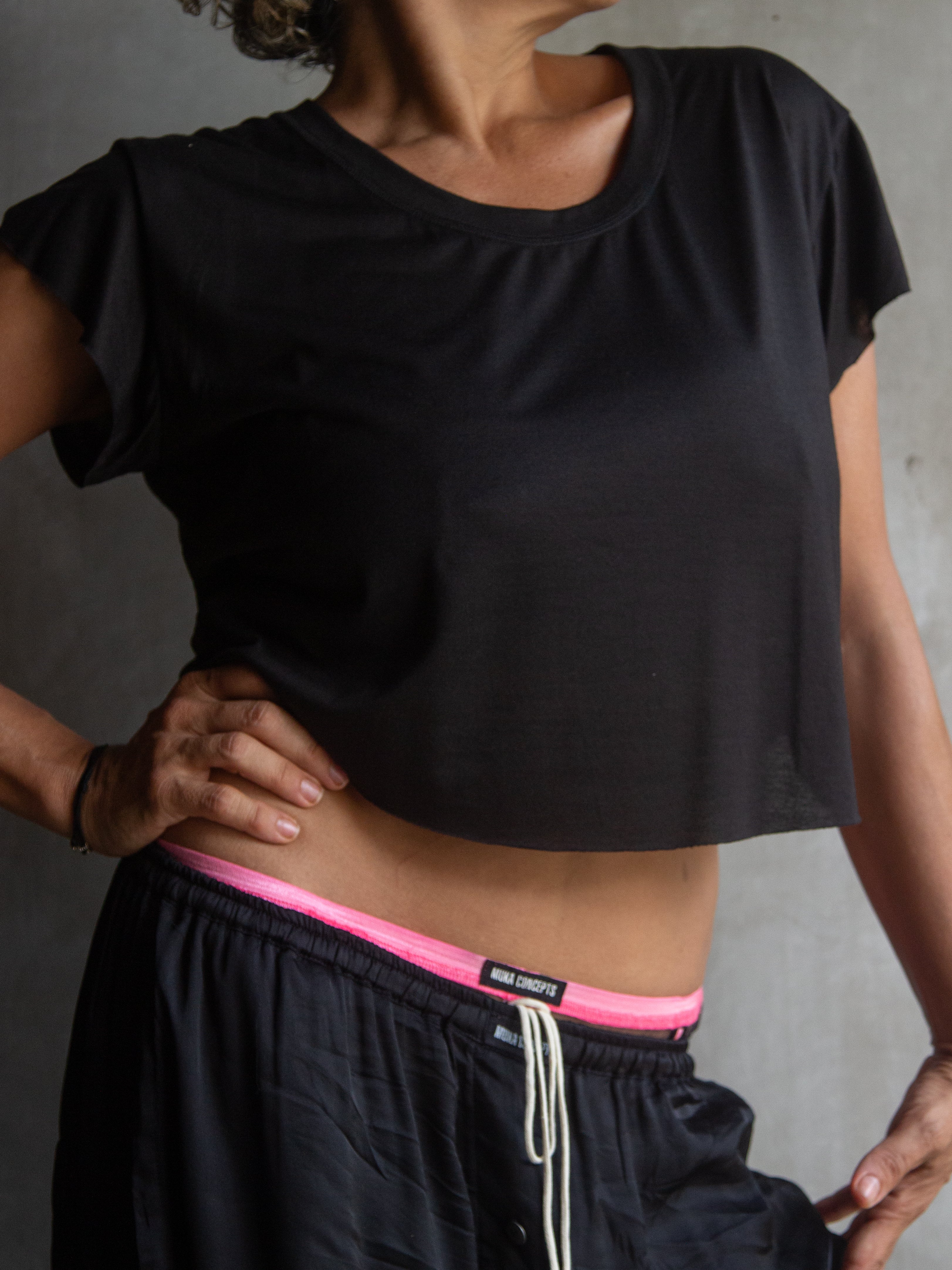 Muka Crop Top Modal