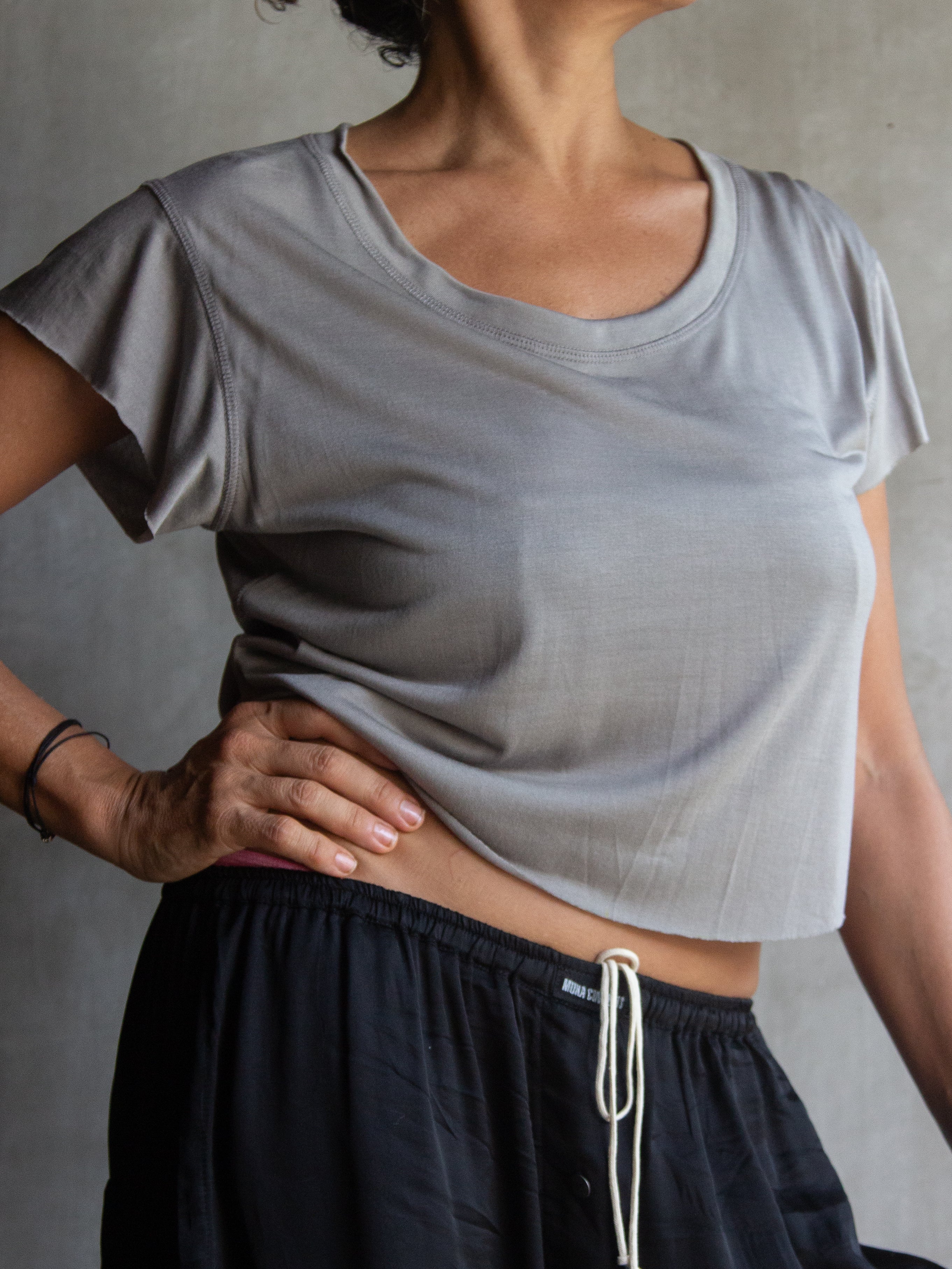 Muka Crop Top Modal