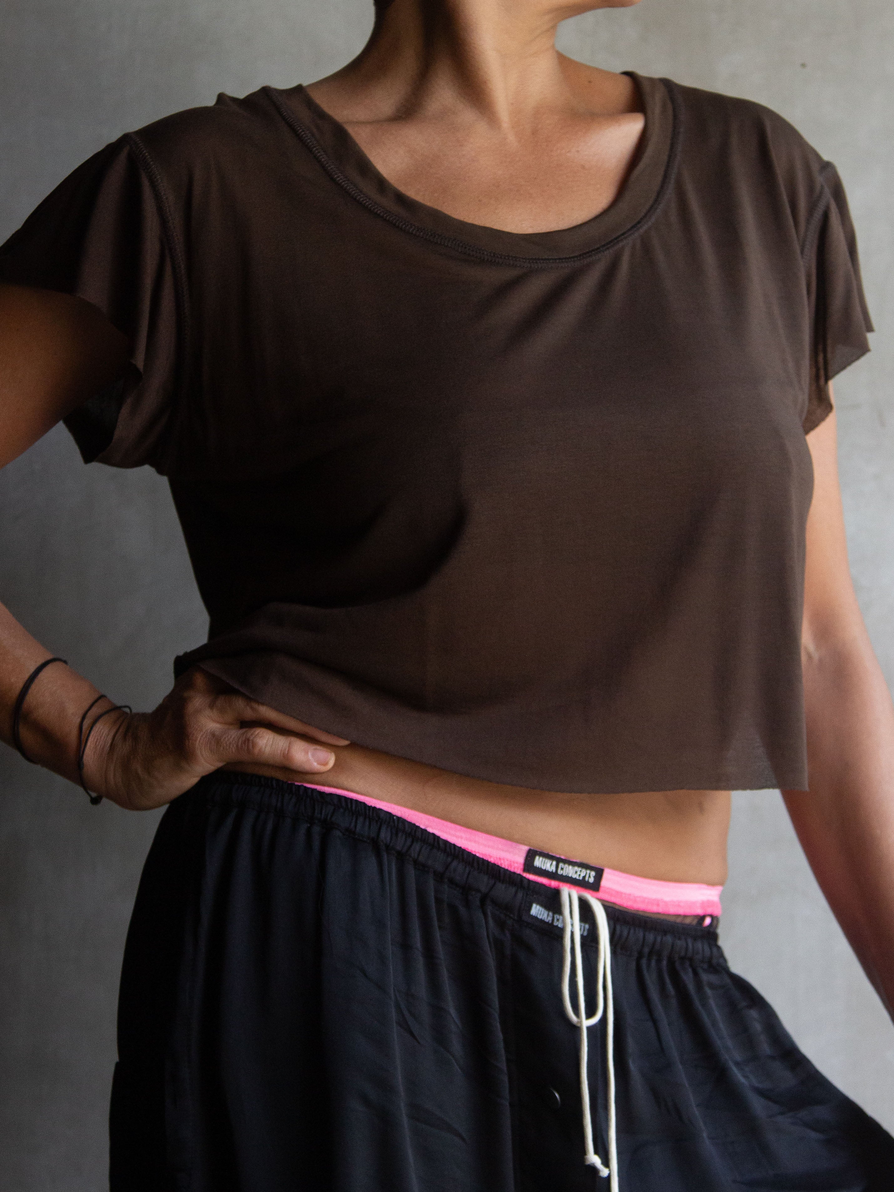 Muka Crop Top Modal