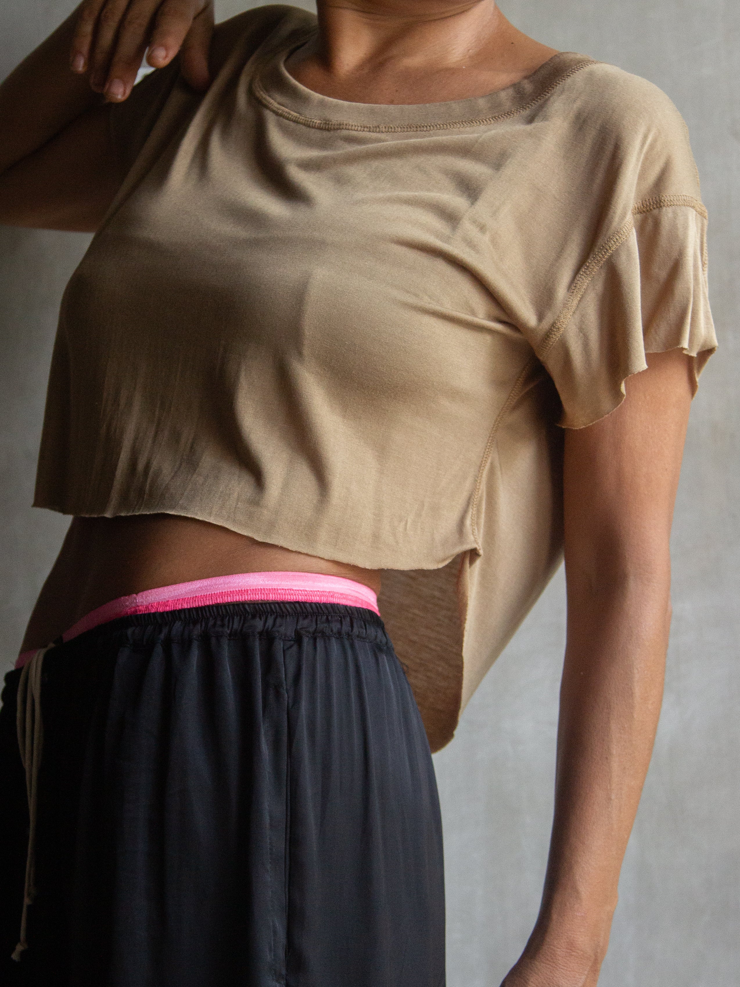 Muka Crop Top Modal