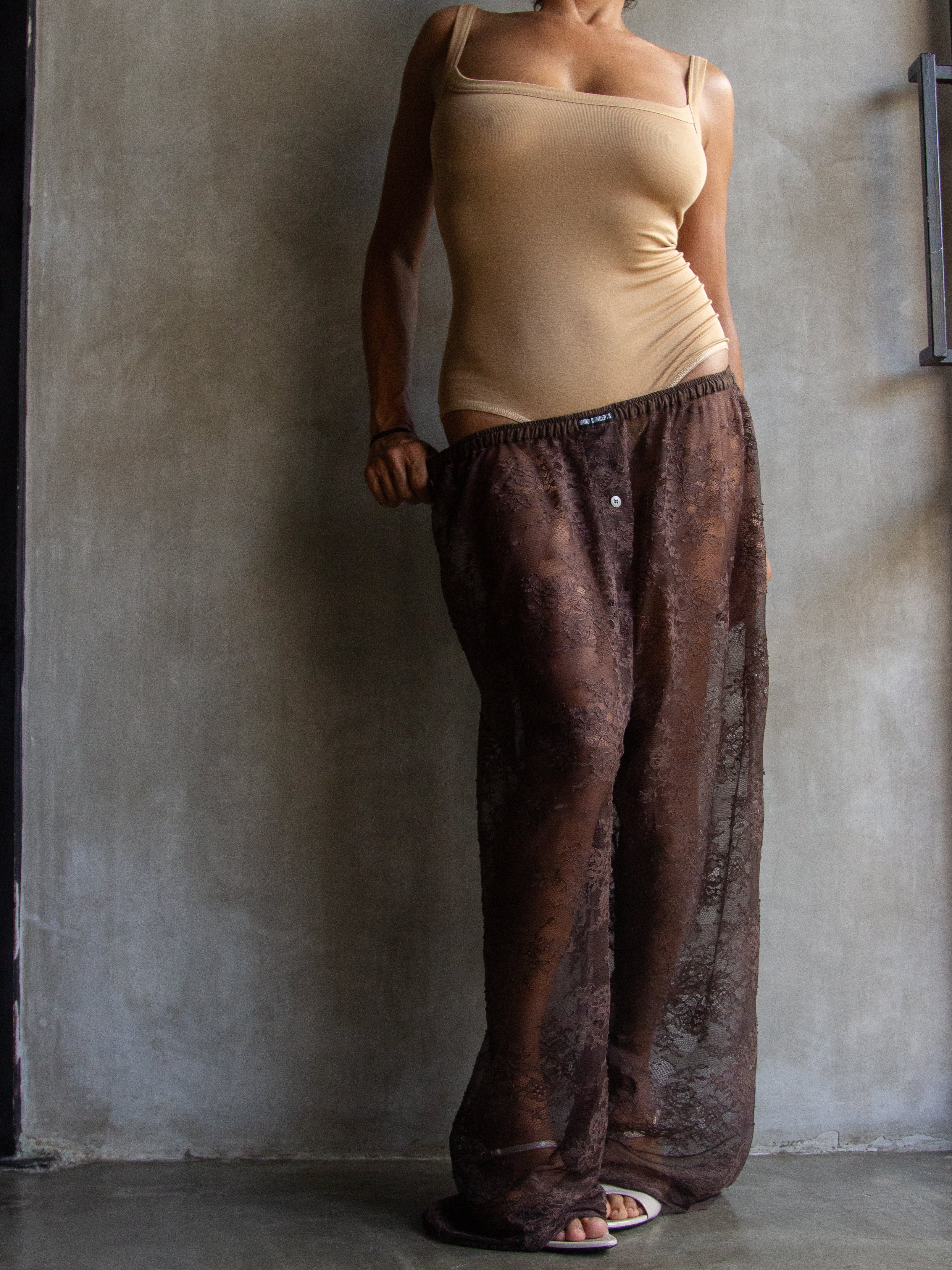 Muka Pants Brocade